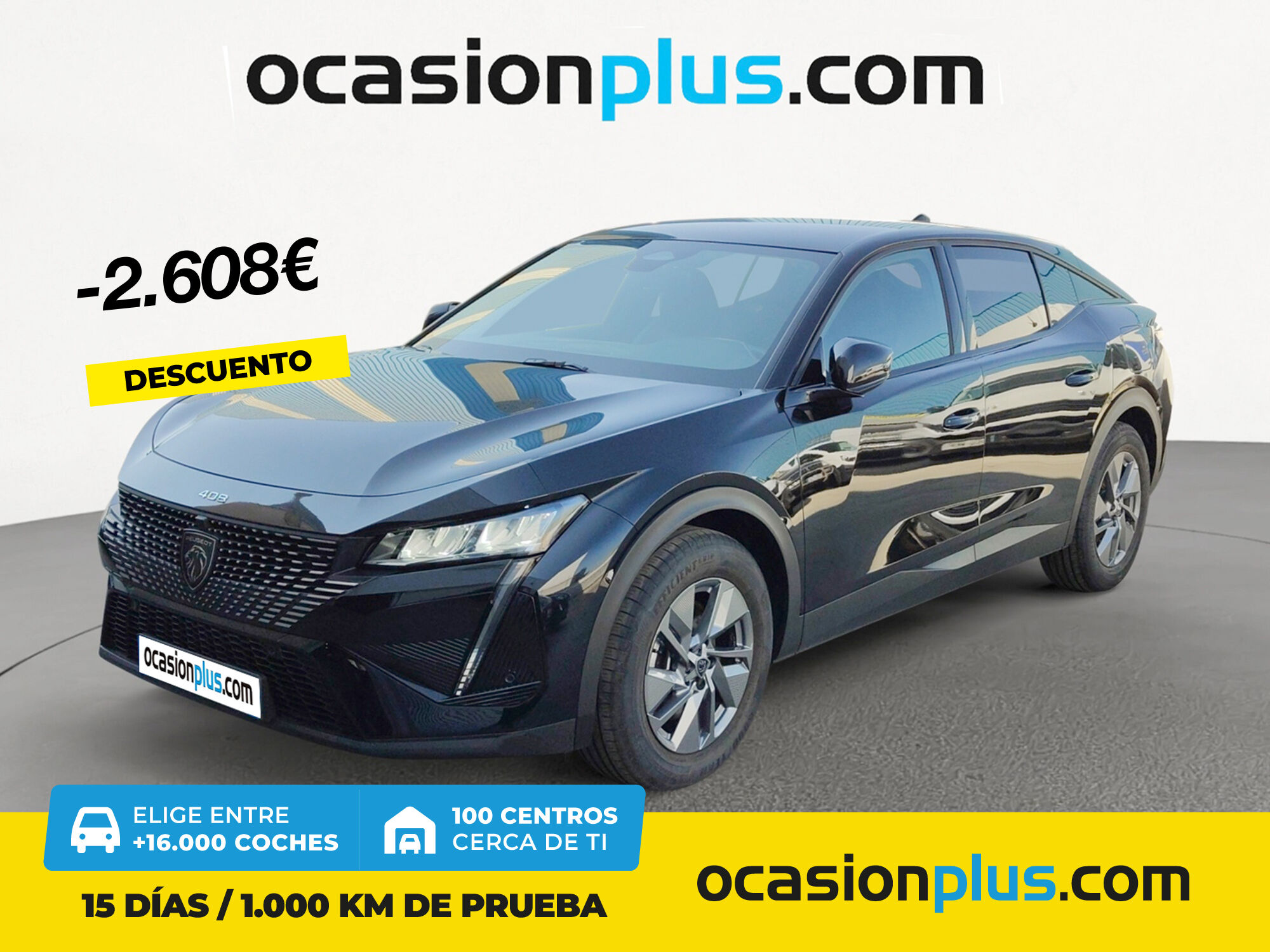 PEUGEOT 408 (Allure PHEV 180 e-EAT8 133 kW (181 CV)) en Madrid