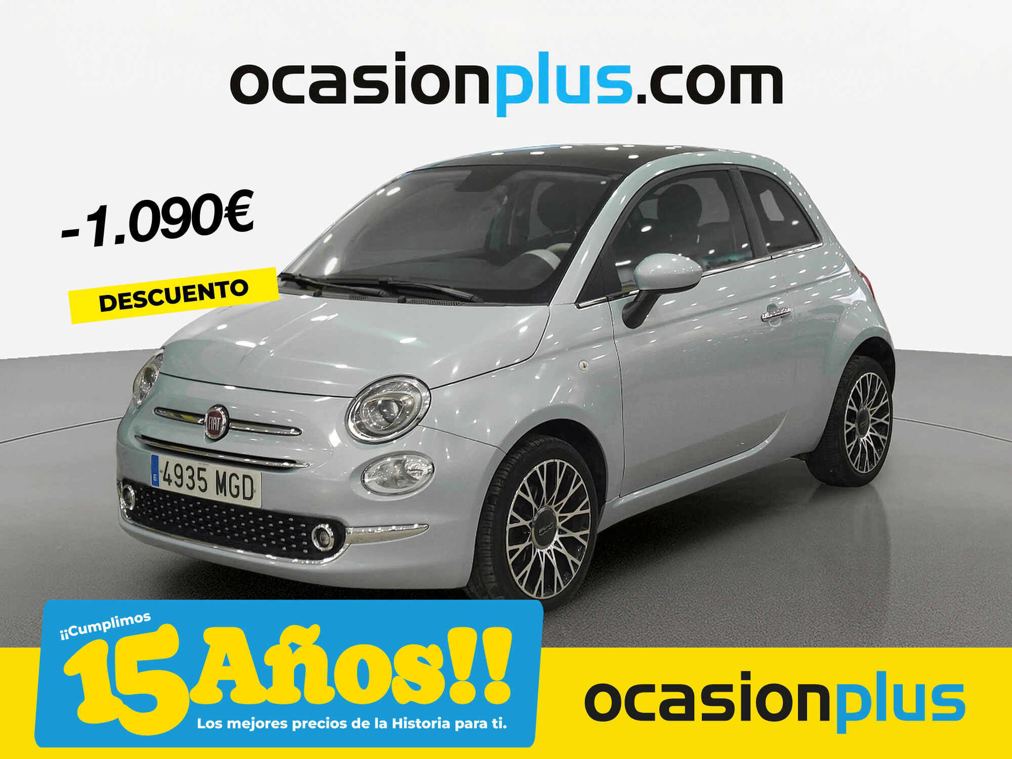 FIAT 500 (1.0 Hybrid Dolcevita 51 kW (70 CV)) en Madrid