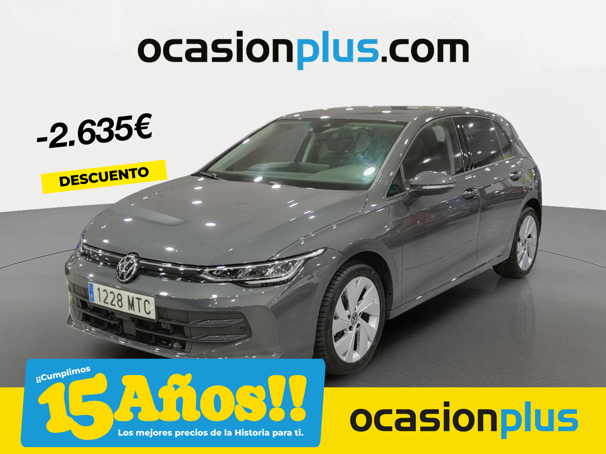 VOLKSWAGEN Golf (``Más`` 1.5 TSI 85 kW (116 CV)) en Madrid