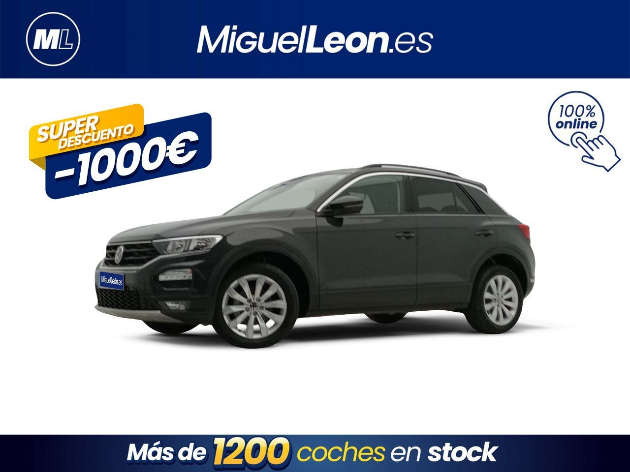 VOLKSWAGEN T-Roc (Advance 1.0 TSI 81kW (110CV)) en Palmas, Las