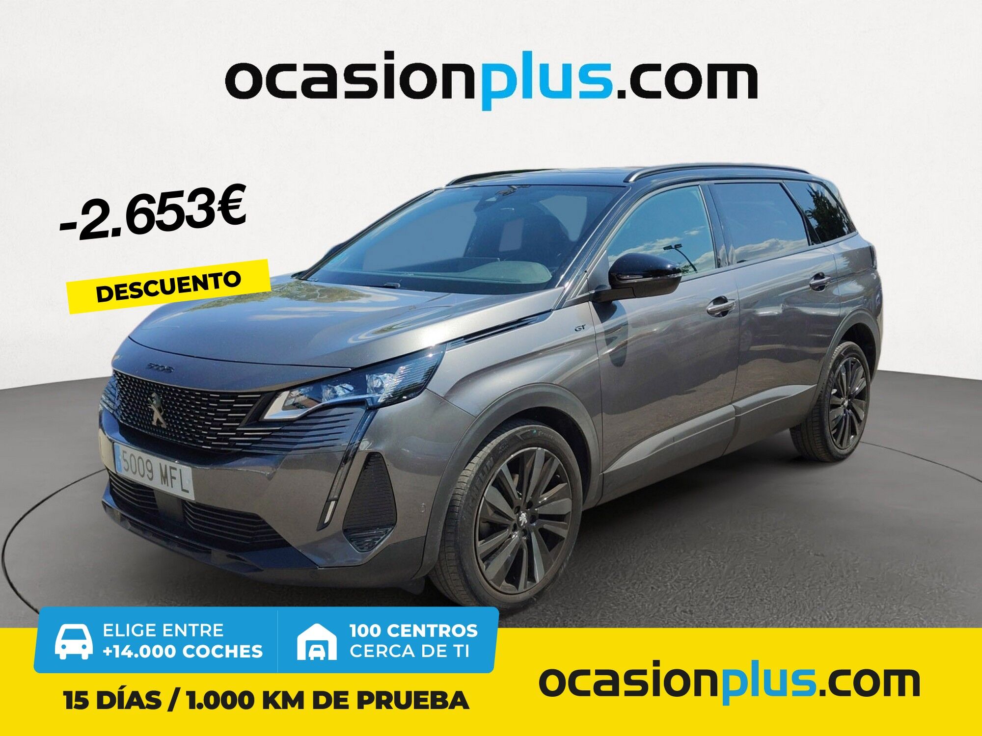 PEUGEOT 5008 (PureTech 130 S&S GT EAT8 96 kW (130 CV)) en Madrid