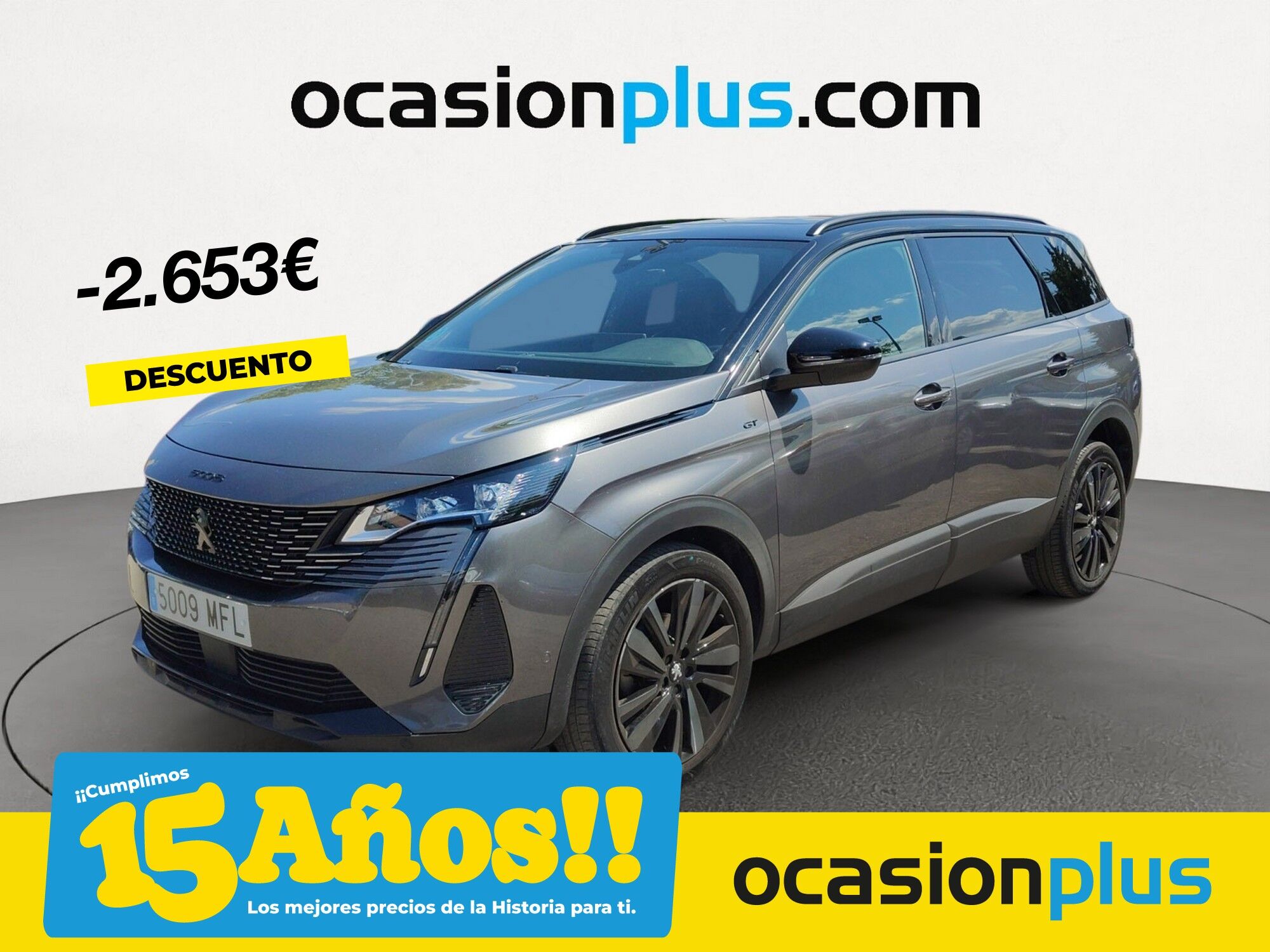 PEUGEOT 5008 (PureTech 130 S&S GT EAT8 96 kW (130 CV)) en Madrid