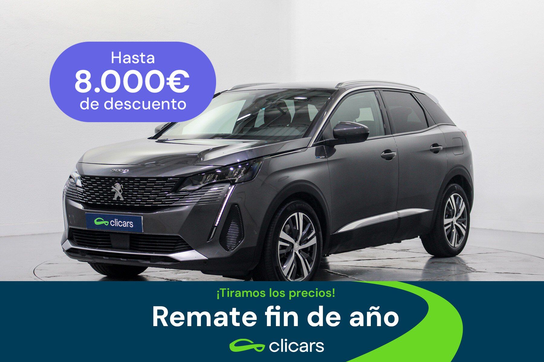PEUGEOT 3008 (3008 HYB PHEV 225 Allure Pack e-EAT8) en Madrid