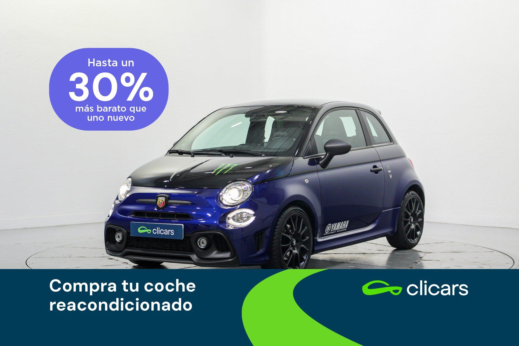 ABARTH 595 (595 1.4T JET MONSTER ENERGY YAMAHA 121KW) en Madrid