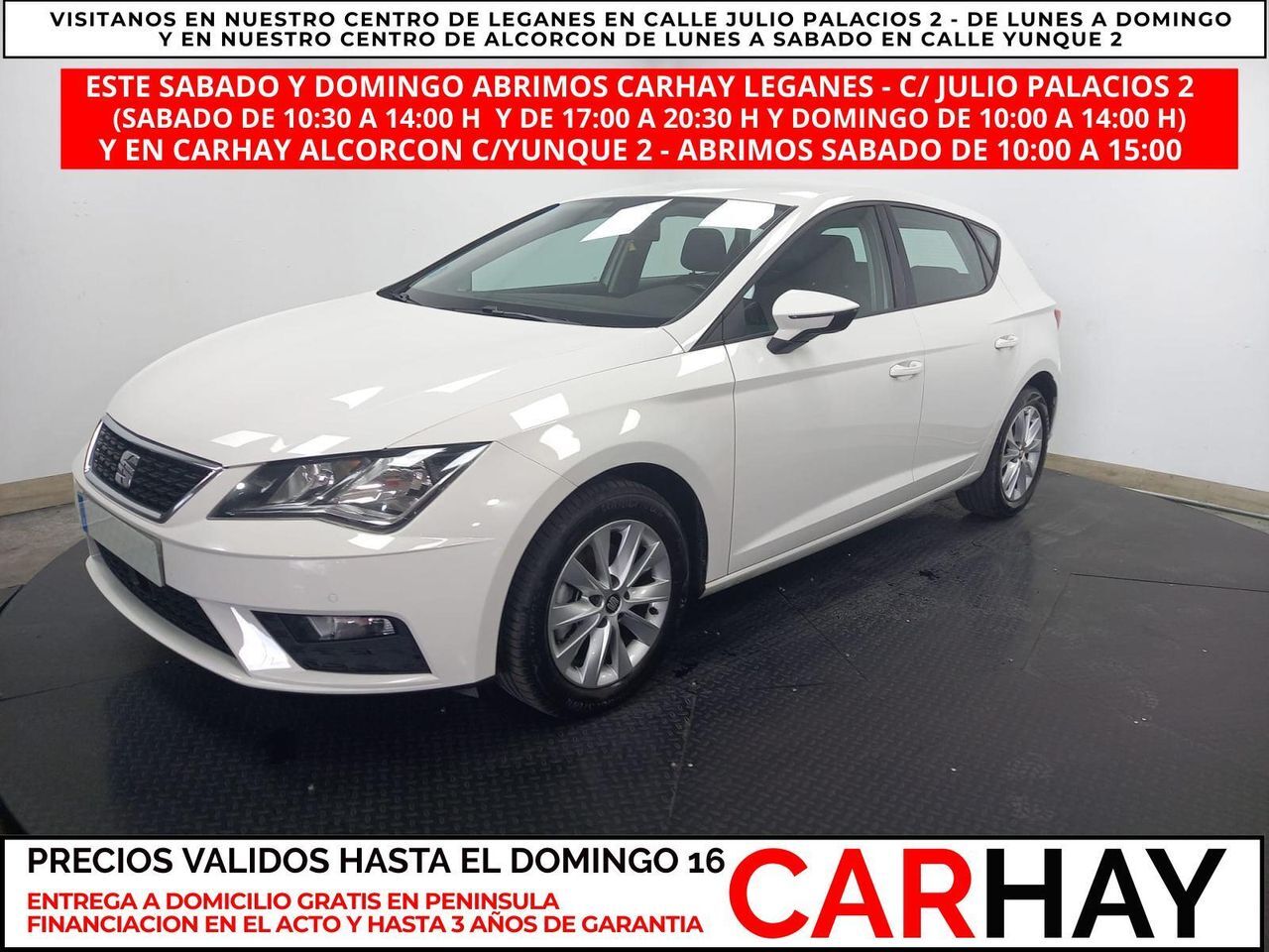 SEAT León (1.5 TGI 96kW (130CV) St&Sp Style) en Madrid
