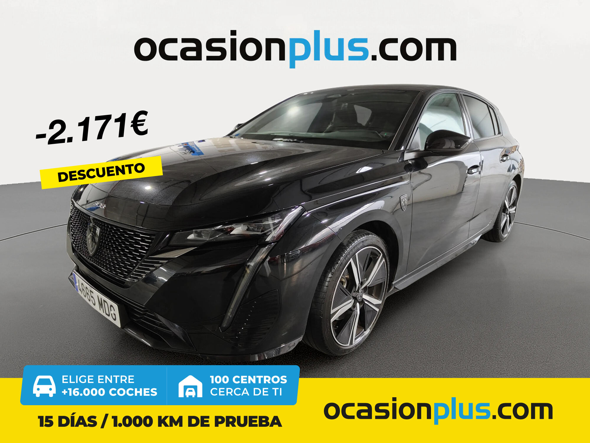 PEUGEOT 308 (BlueHDi 130 S&S GT EAT8 96 kW (130 CV)) en Madrid