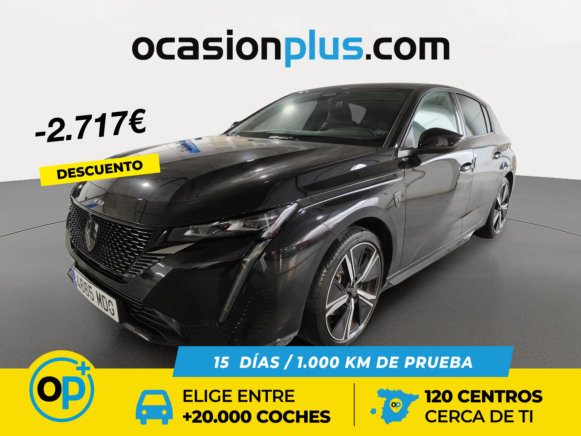 PEUGEOT 308 (BlueHDi 130 S&S GT EAT8 96 kW (130 CV)) en Madrid