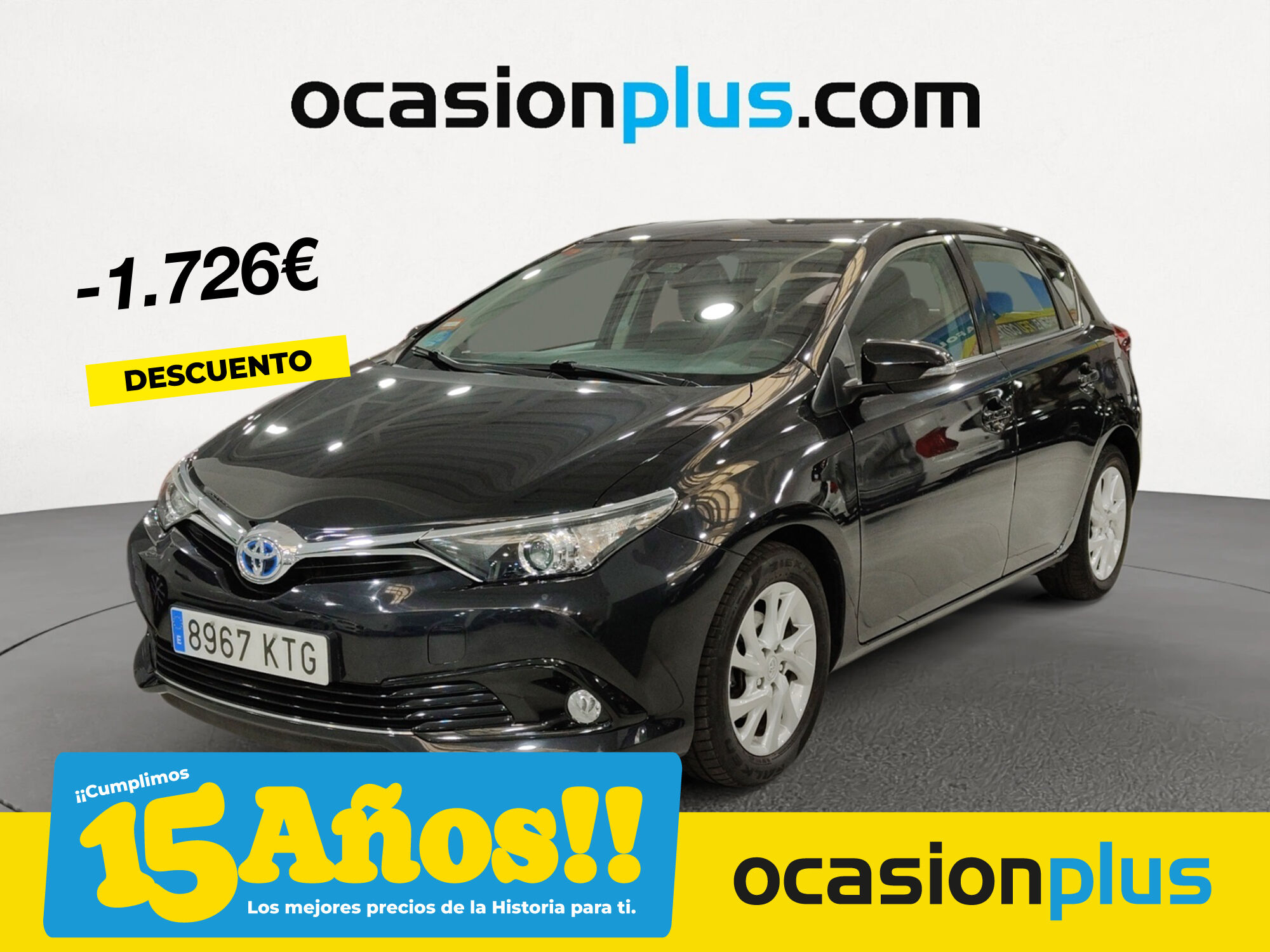 TOYOTA Auris (140H Hybrid Active 100 kW (136 CV)) en Madrid