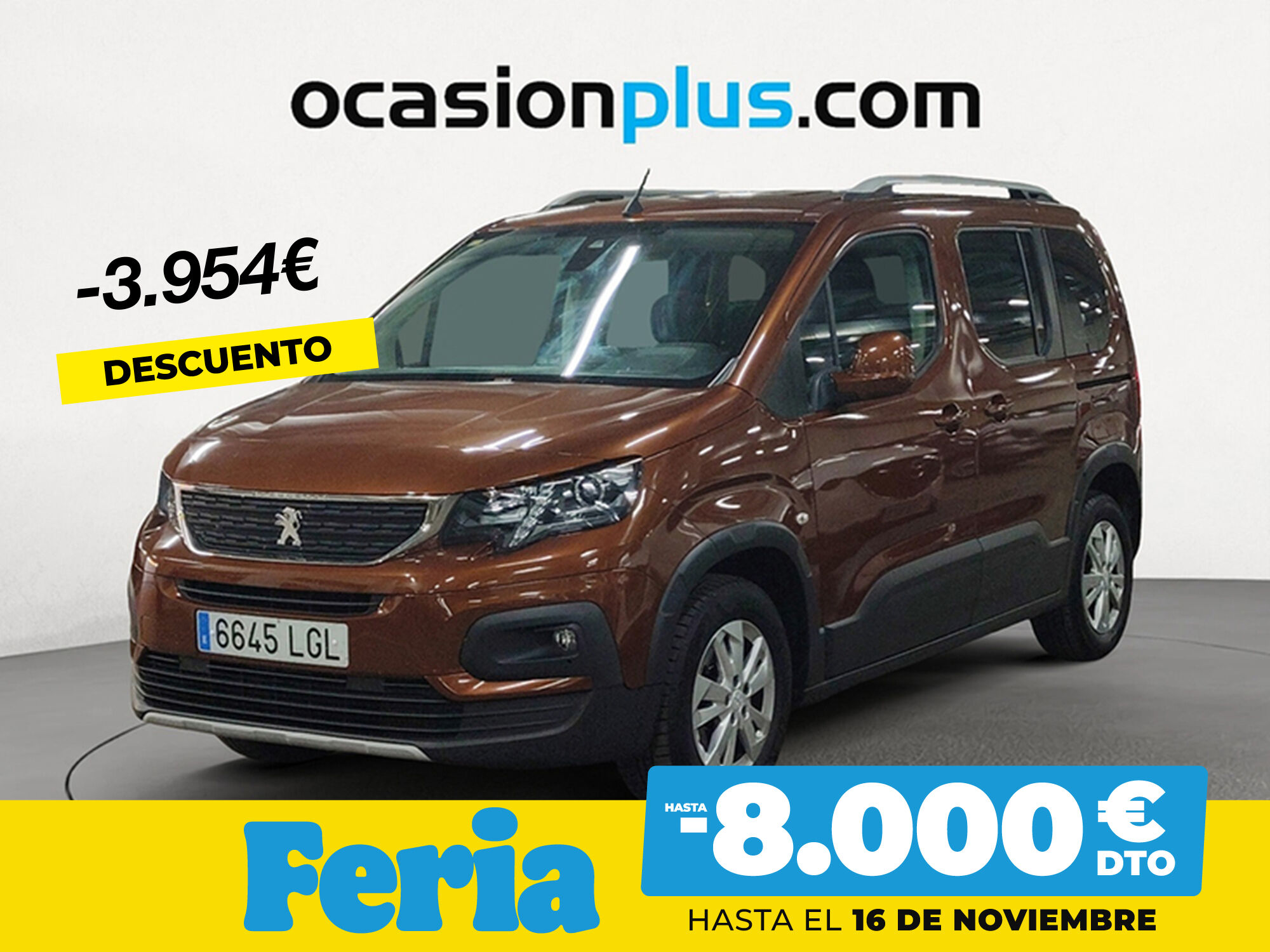 PEUGEOT Rifter (Allure Standard PureTech EAT8 96 kW (130 CV)) en Madrid