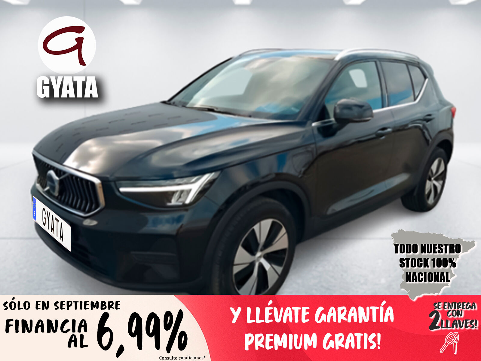VOLVO XC40 (T5 Recharge Plus Bright Auto 193 kW (262 CV)) en Madrid