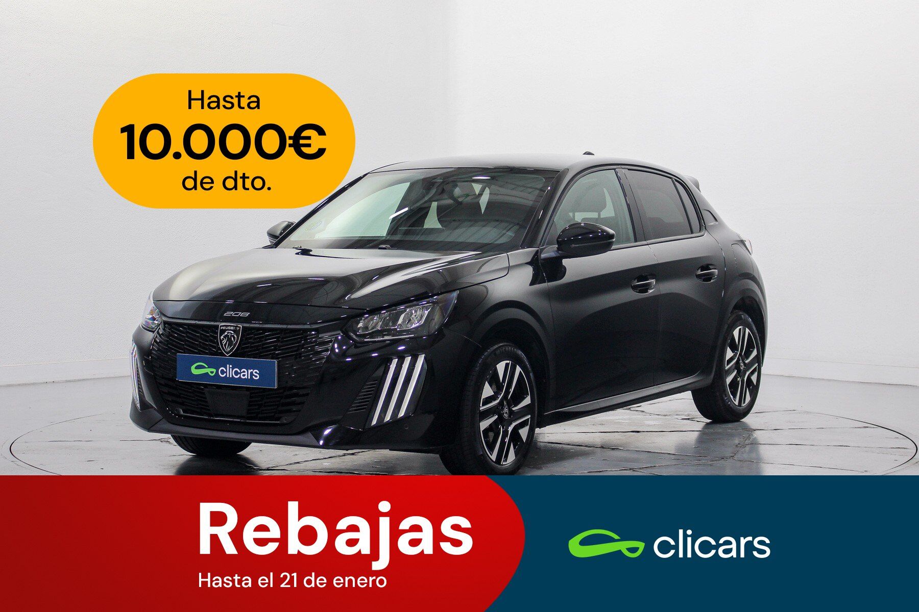 PEUGEOT 208 (208 1.2 Hybrid Allure e-DCS6 100) en Madrid