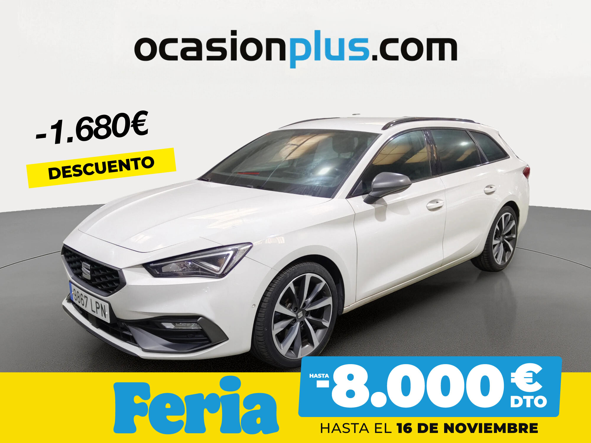 SEAT León (1.5 TSI S&S FR Go L 110 kW (150 CV)) en Madrid