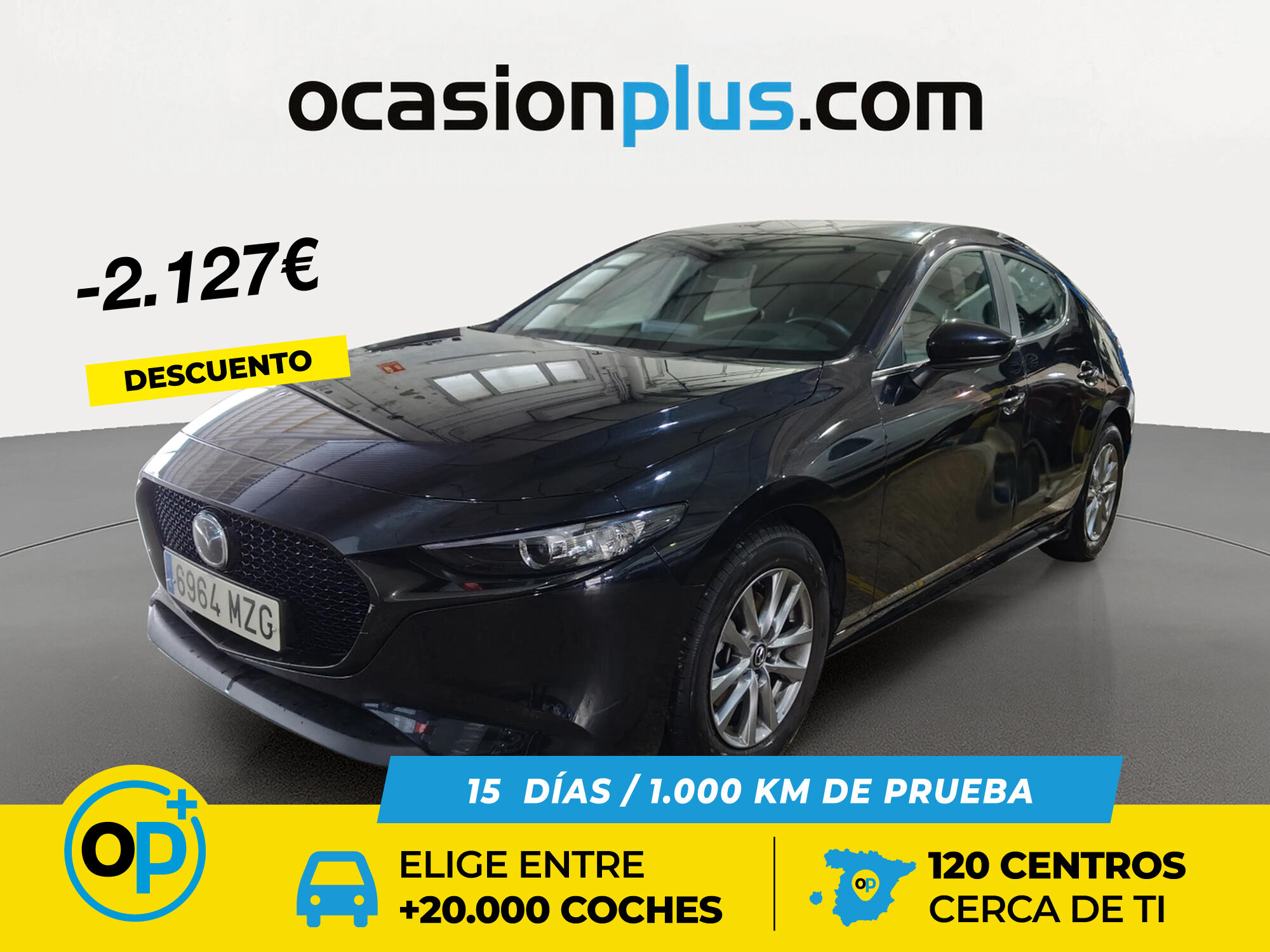 MAZDA Mazda3 (2.5L E-SKY G MHEV Prime-line 103 kW (140 CV)) en Madrid