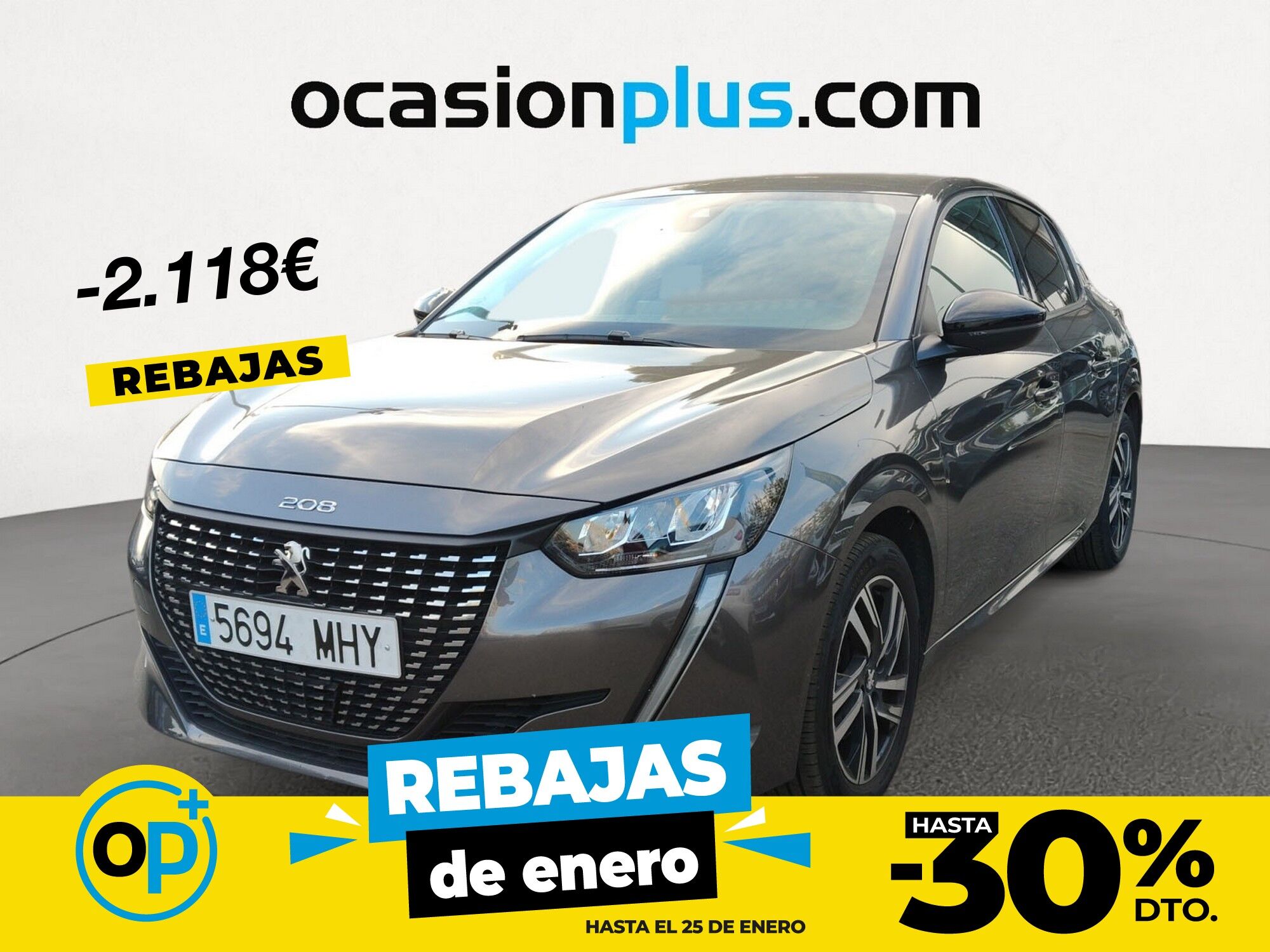 PEUGEOT 208 (PureTech 100 Allure 75 kW (100 CV)) en Madrid