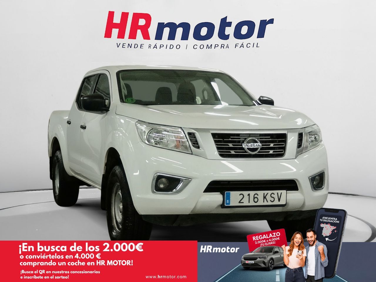 NISSAN Navara (NP300 2.3 dCi Visia Double Cab 4x4) en Madrid