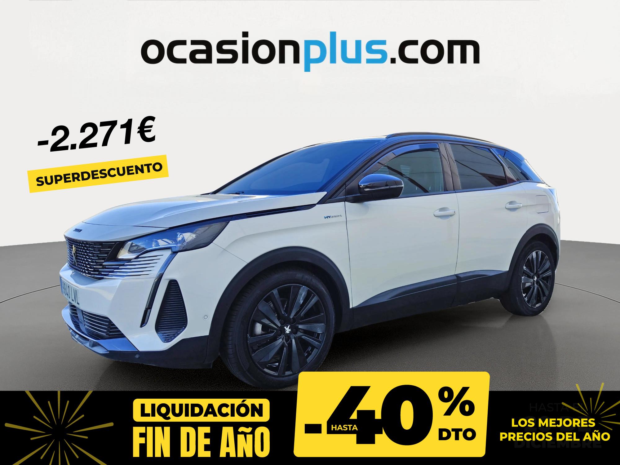 PEUGEOT 3008 (Hybrid 300 GT e-EAT8 221 kW (300 CV)) en Madrid