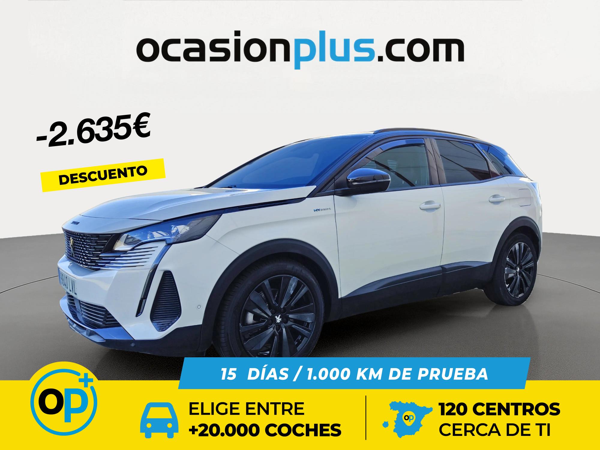 PEUGEOT 3008 (Hybrid 300 GT e-EAT8 221 kW (300 CV)) en Madrid