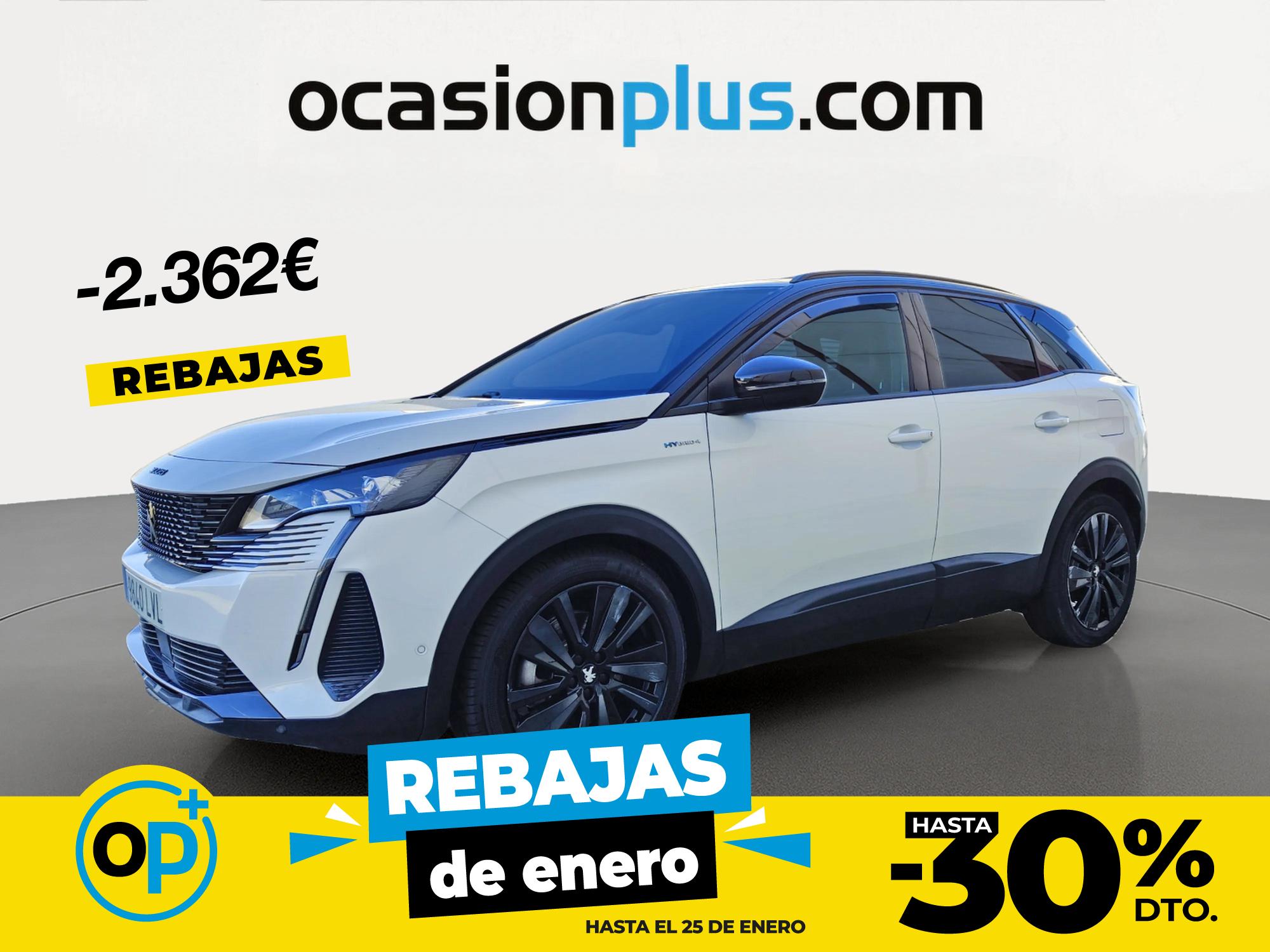 PEUGEOT 3008 (Hybrid 300 GT e-EAT8 221 kW (300 CV)) en Madrid