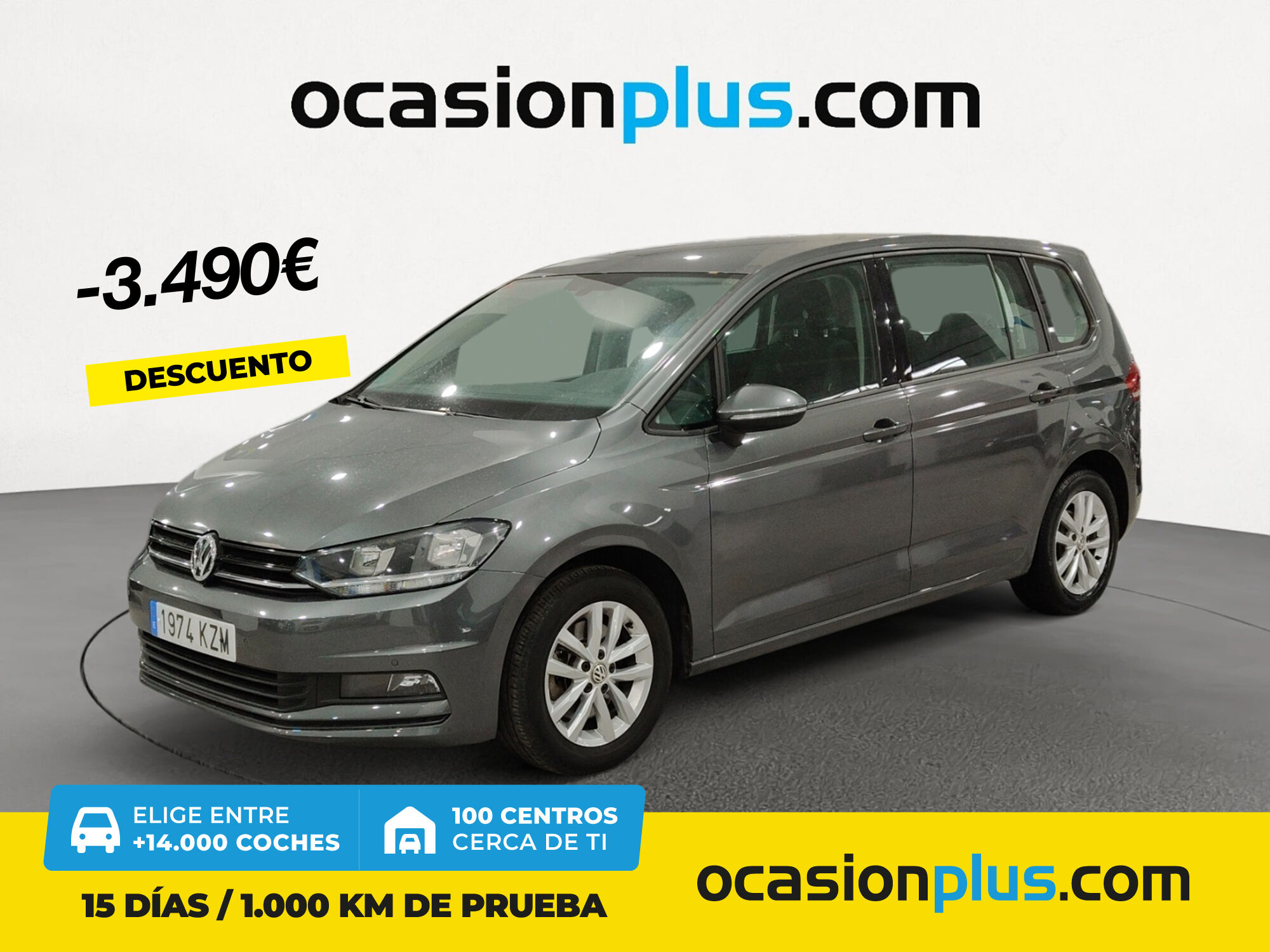 VOLKSWAGEN Touran (Edition 1.0 TSI 85 kW (116 CV)) en Madrid