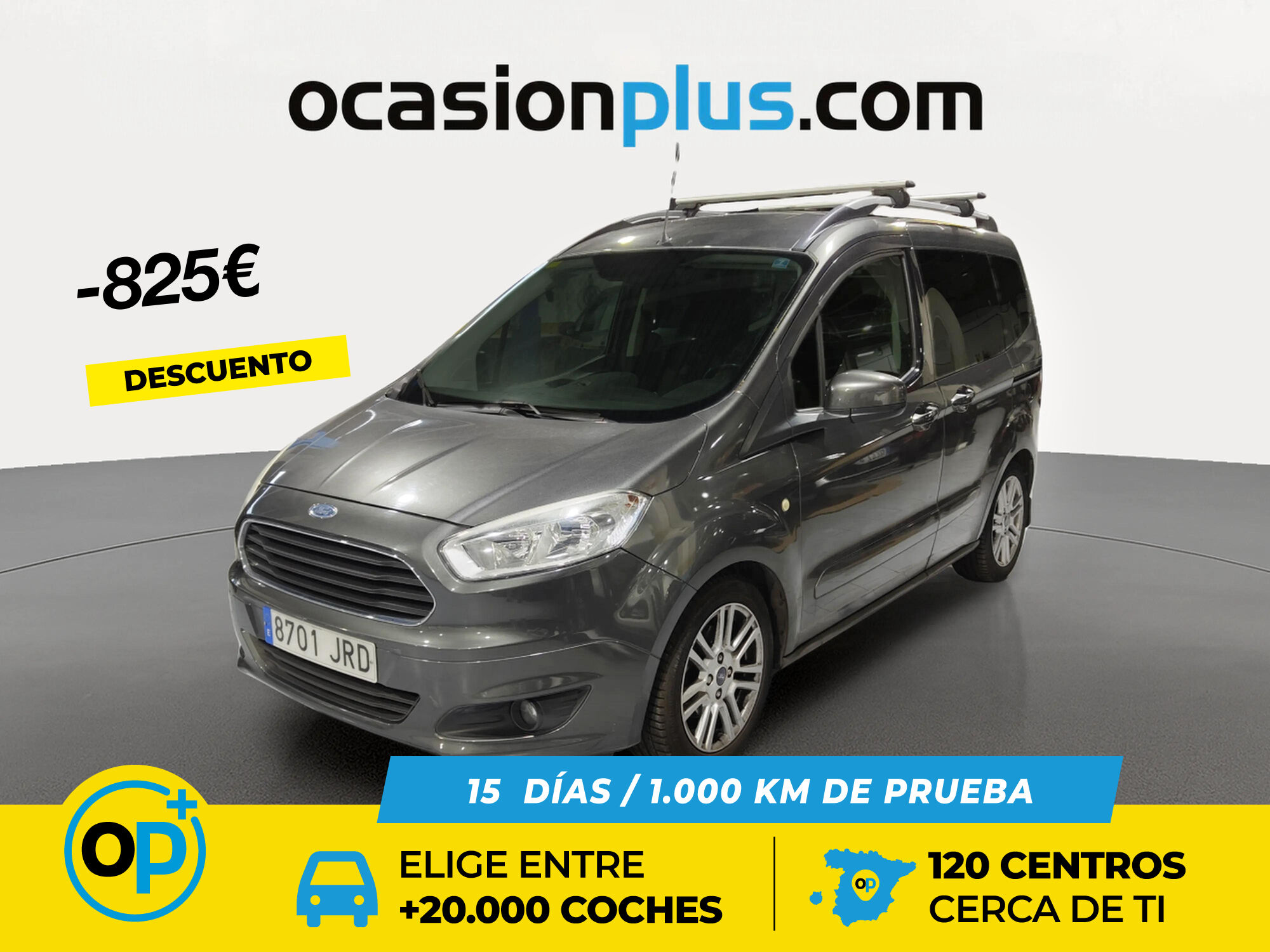 FORD Tourneo Courier (1.0 EcoBoost Titanium 74 kW (100 CV)) en Madrid