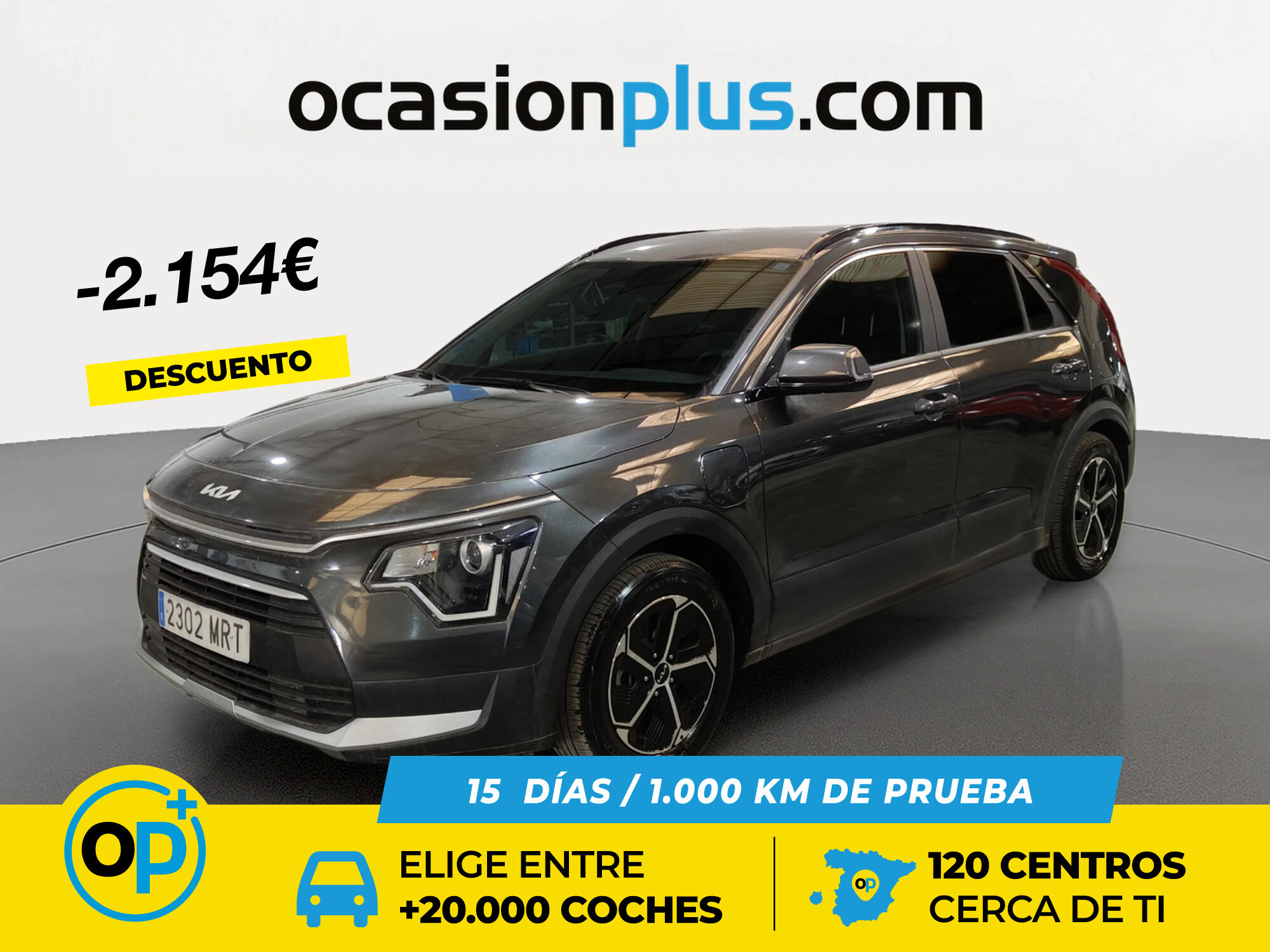 KIA Niro (1.6 GDi PHEV Híbrido Concept 135 kW (183 CV)) en Madrid