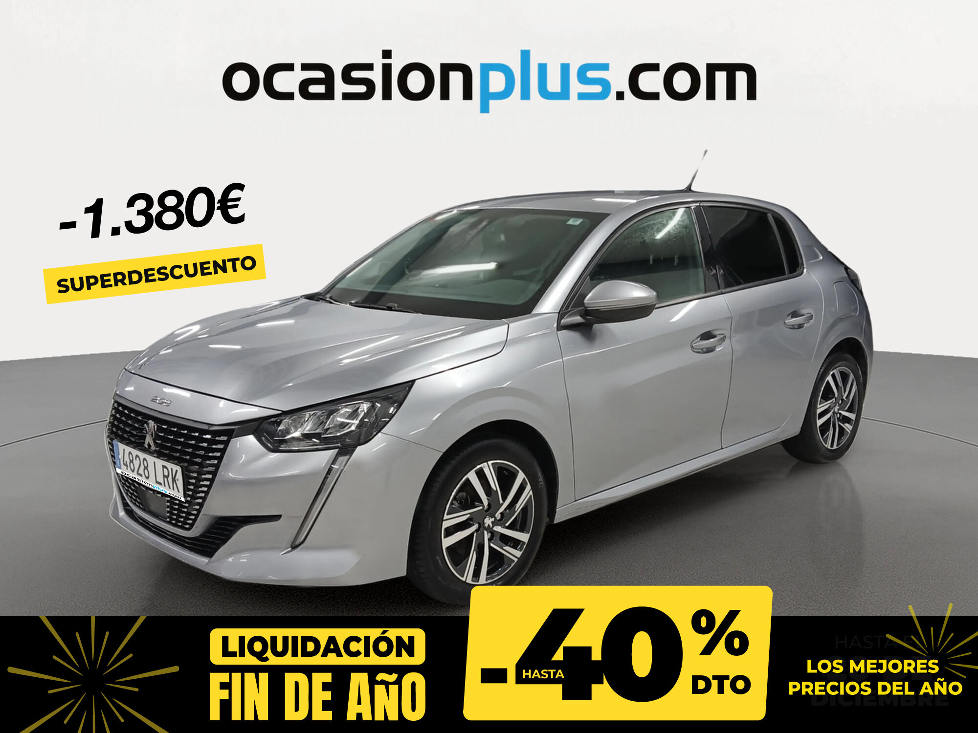 PEUGEOT 208 (PureTech 100 Allure Pack EAT8 75 kW (100 CV)) en Madrid