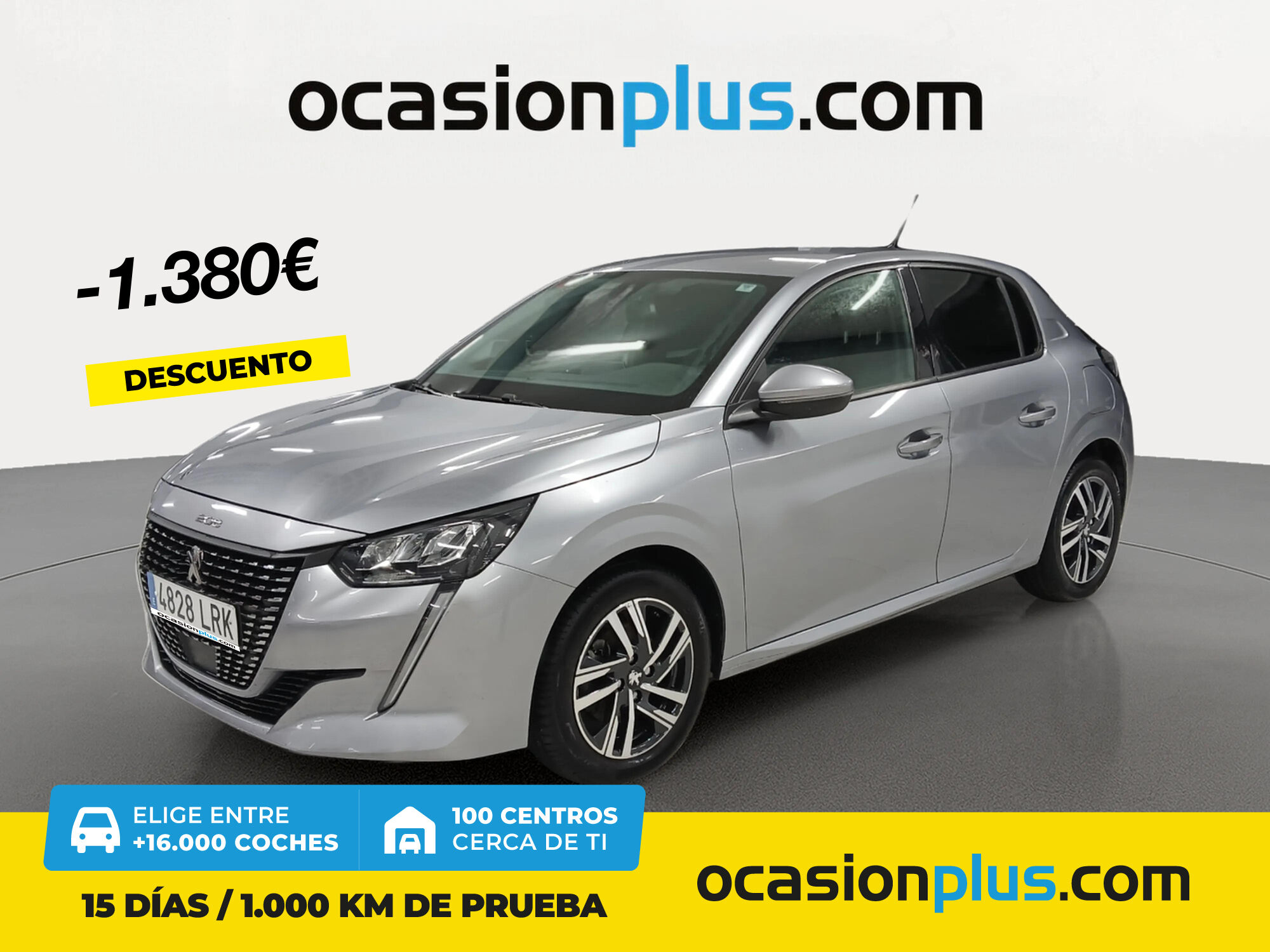 PEUGEOT 208 (PureTech 100 Allure Pack EAT8 75 kW (100 CV)) en Madrid