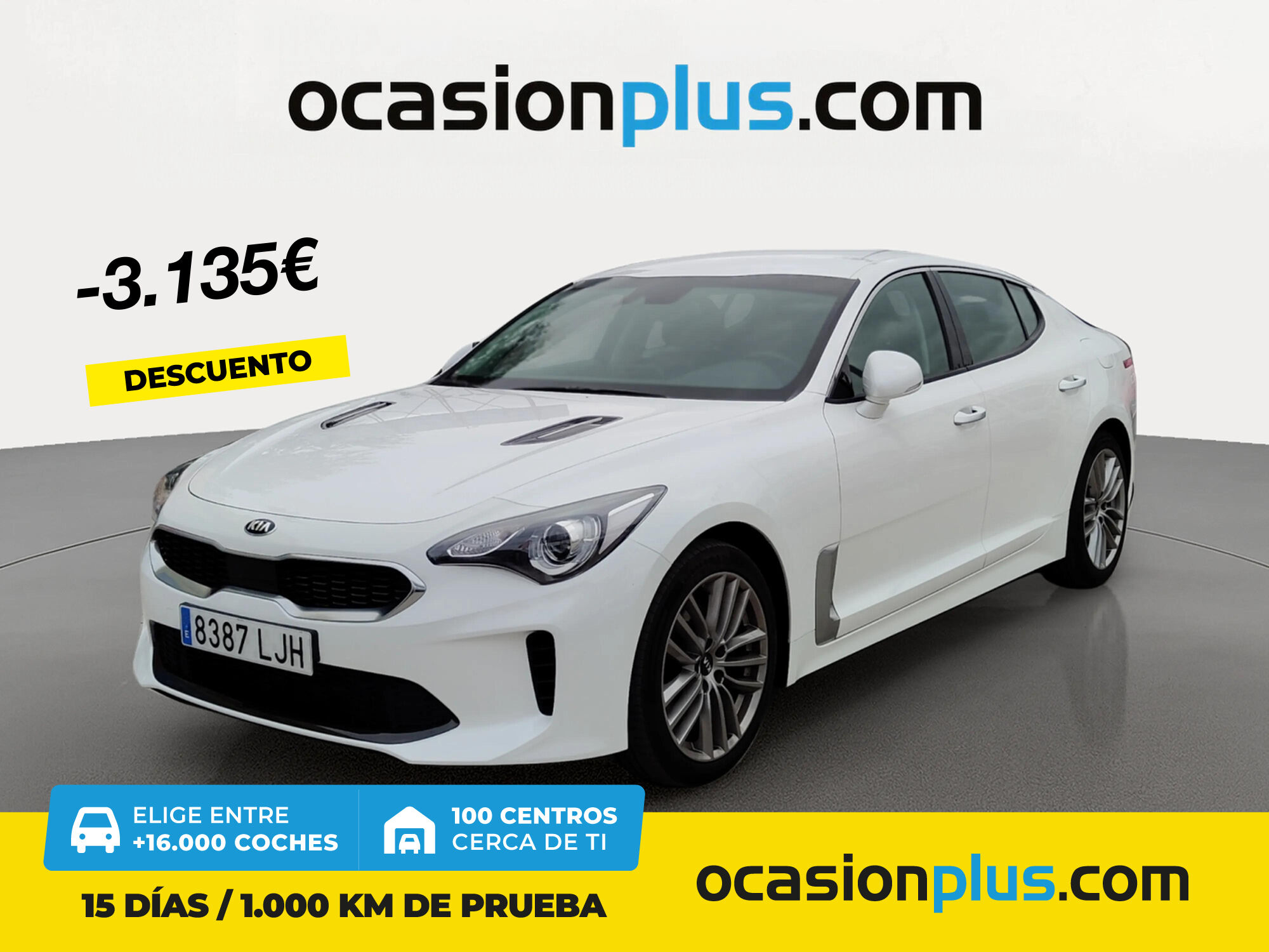 KIA Stinger (2.2 CRDi Style 4x2 Auto 147 kW (200 CV)) en Madrid