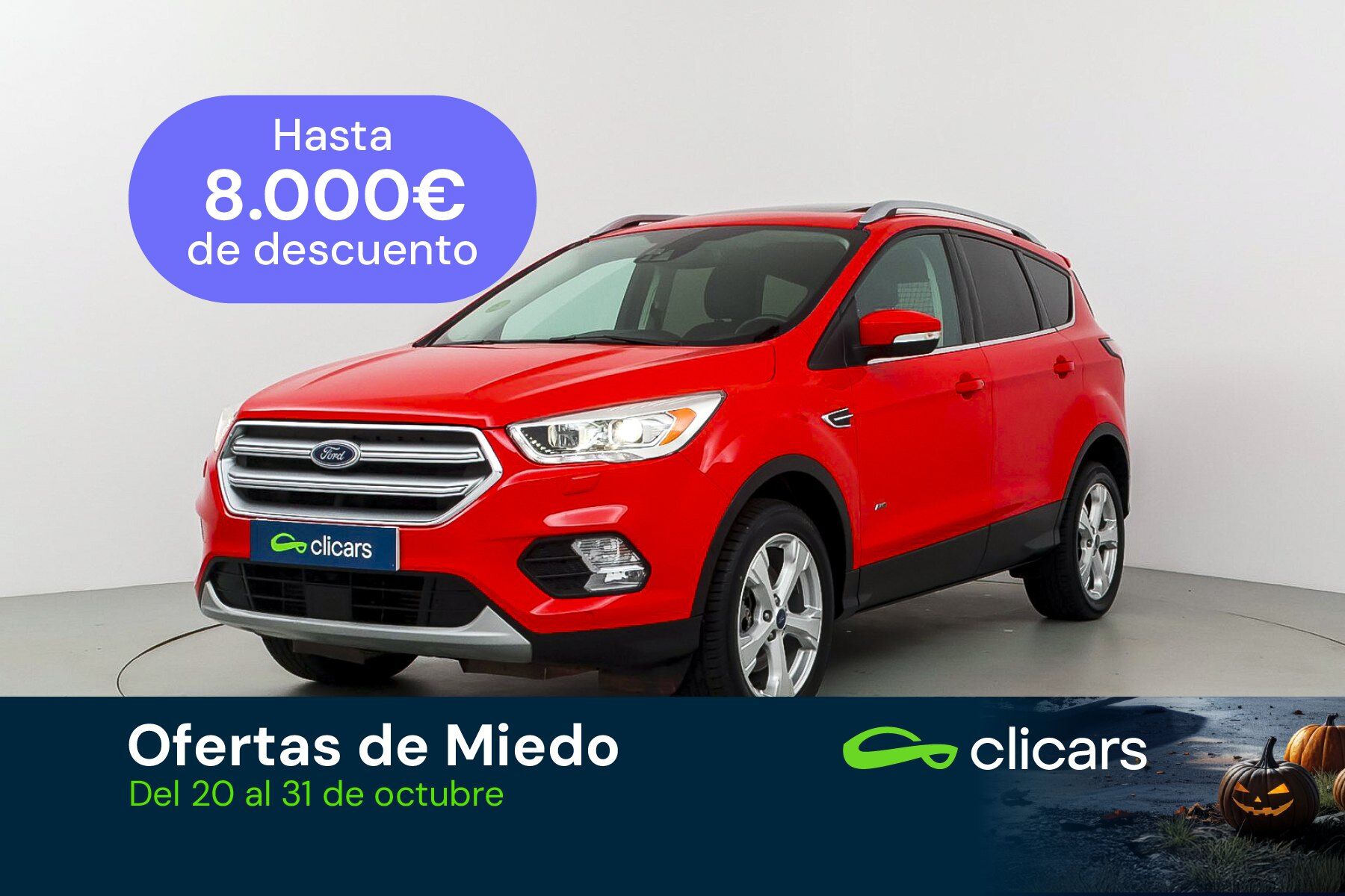 FORD Kuga (Kuga 2.0TDCi Auto S&S Titanium 4x4 180) en Madrid
