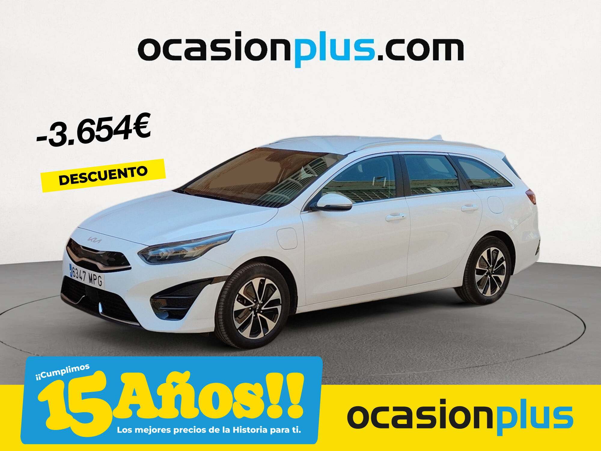 KIA Ceed (1.6 GDi PHEV eDrive 104 kW (141 CV)) en Madrid