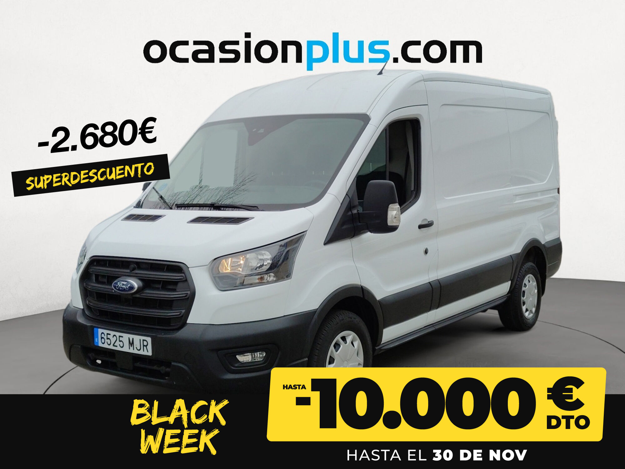 FORD Transit (Furgon 350 L2H2 Trend FWD 96 kW (130 CV)) en Madrid