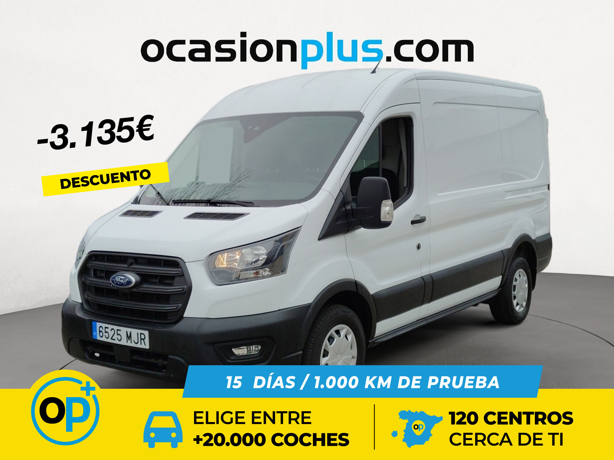 FORD Transit (Furgon 350 L2H2 Trend FWD 96 kW (130 CV)) en Madrid