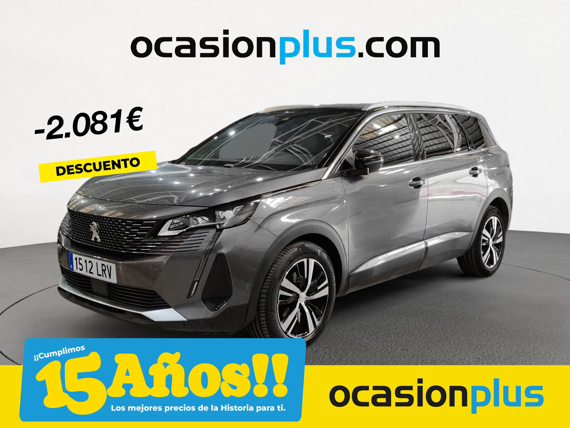 PEUGEOT 5008 (BlueHDI 130 S&S Allure Pack 96 kW (130 CV)) en Madrid