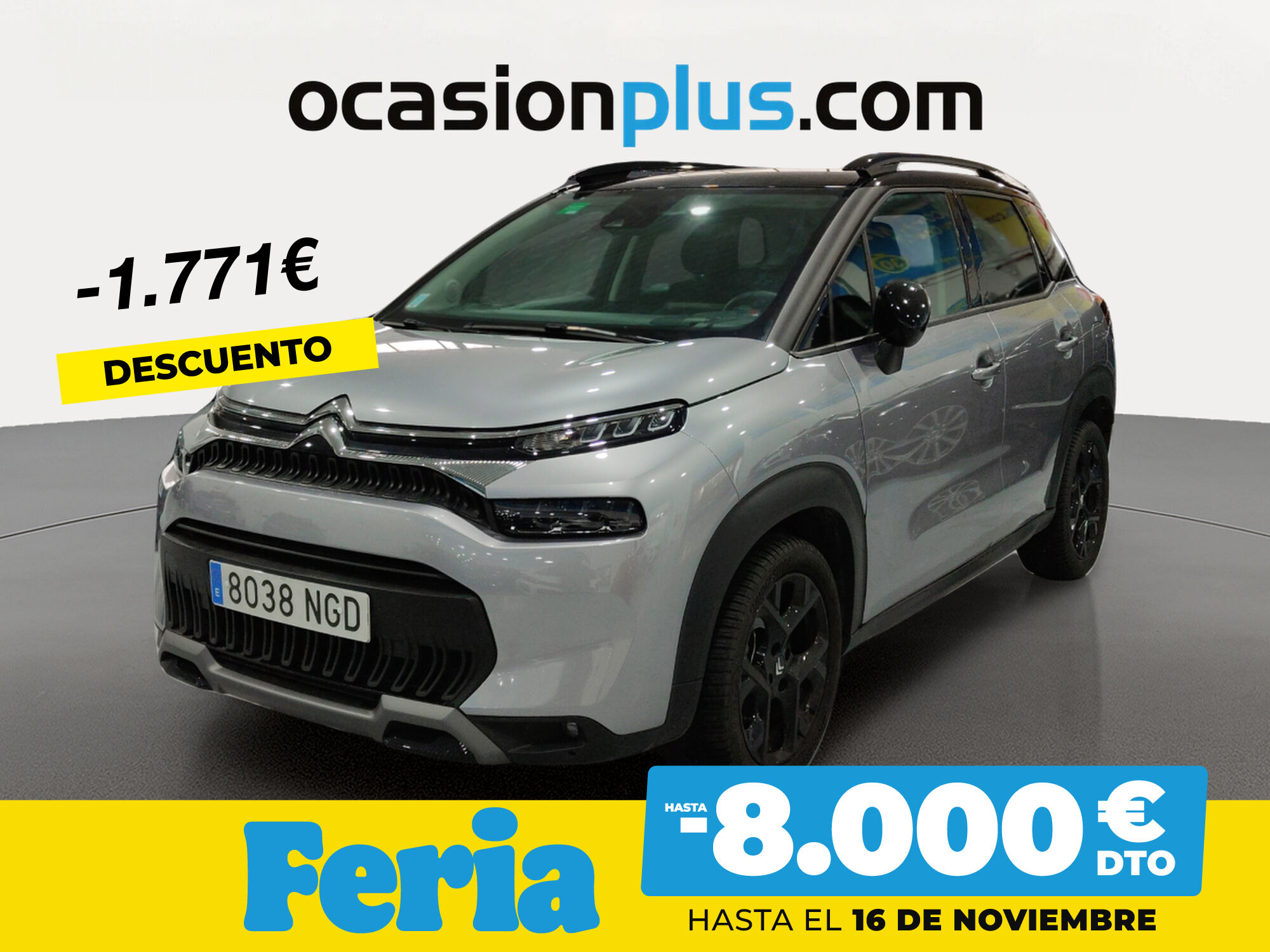 CITROEN C3 Aircross (PureTech 110 S&S Max 81 kW (110 CV)) en Madrid