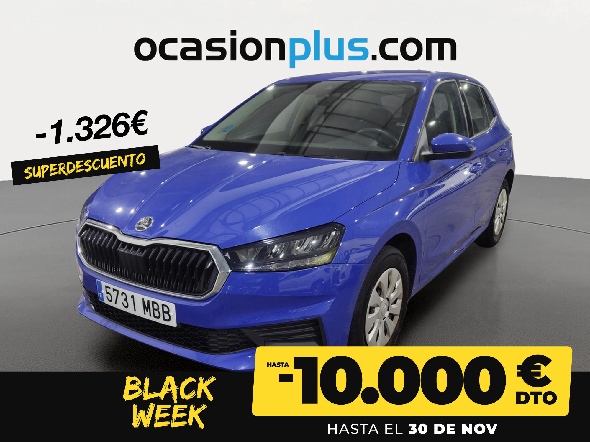 SKODA Fabia (1.0 MPI Active 59 kW (80 CV)) en Madrid