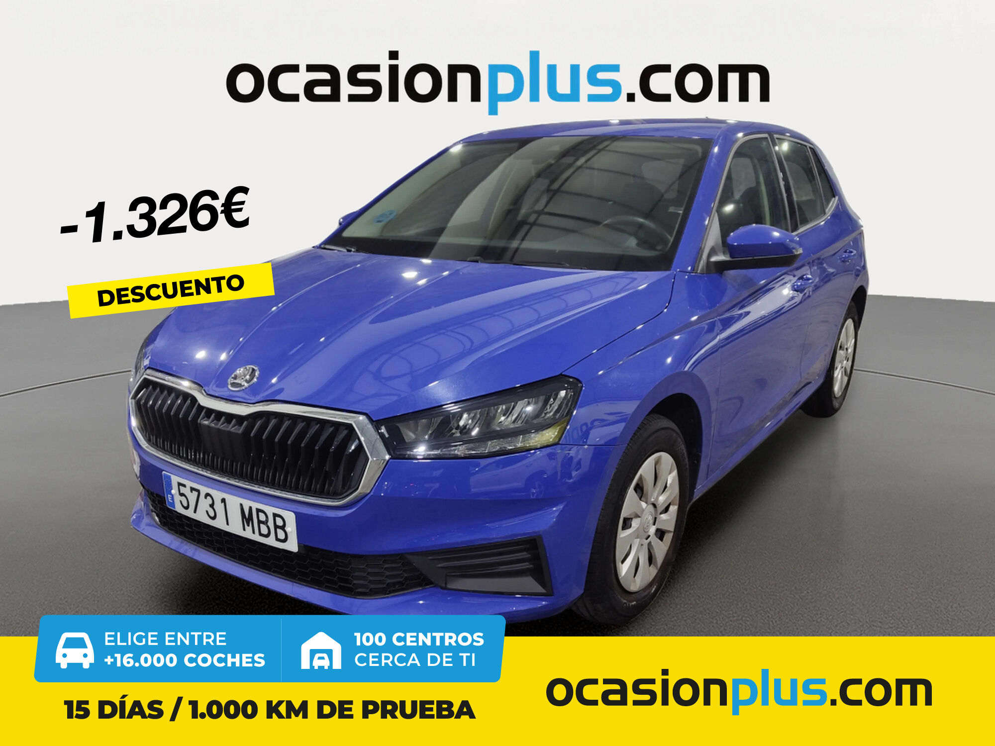 SKODA Fabia (1.0 MPI Active 59 kW (80 CV)) en Madrid