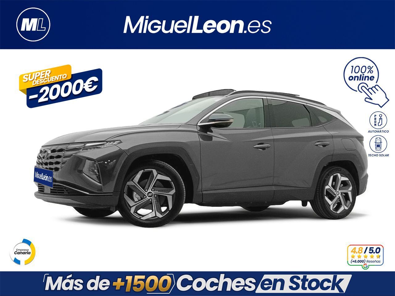 HYUNDAI Tucson (1.6 TGDI PHEV 195kW Style Auto 4x4) en Palmas, Las