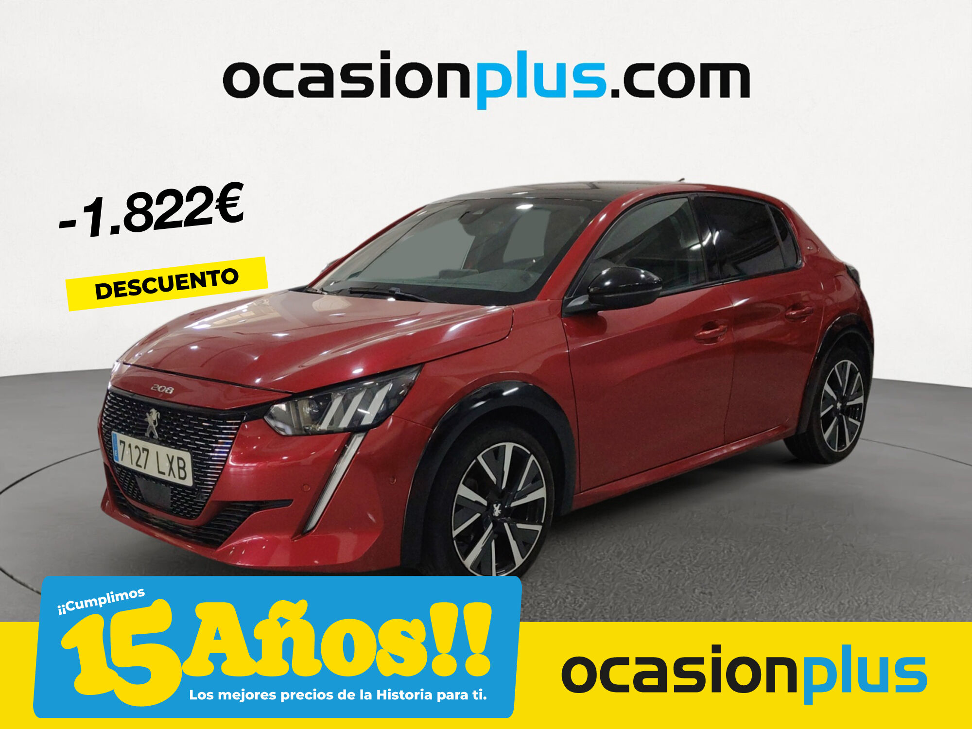 PEUGEOT 208 (PureTech 100 GT 75 kW (100 CV)) en Madrid