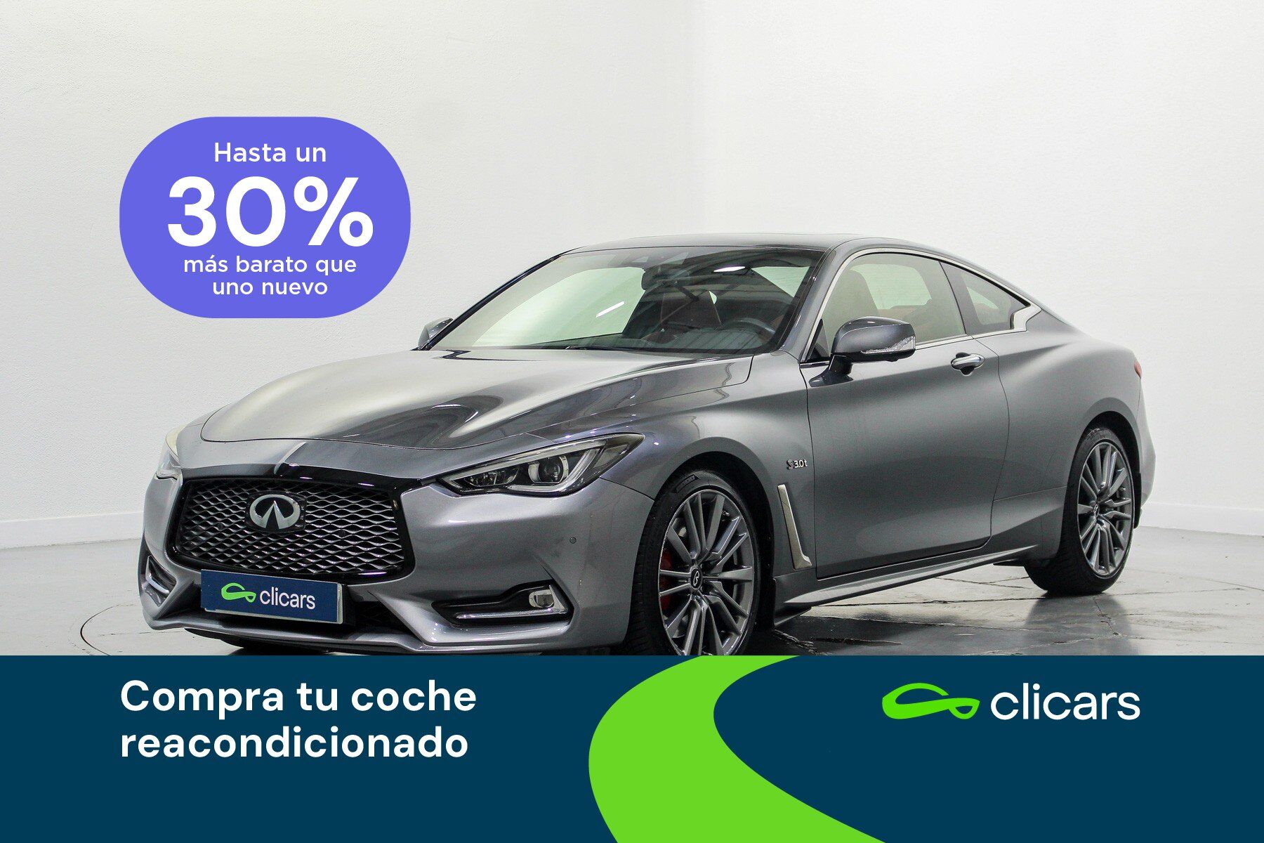 INFINITI Q60 (Q60 Coupé 3.0 AWD Sport) en Madrid