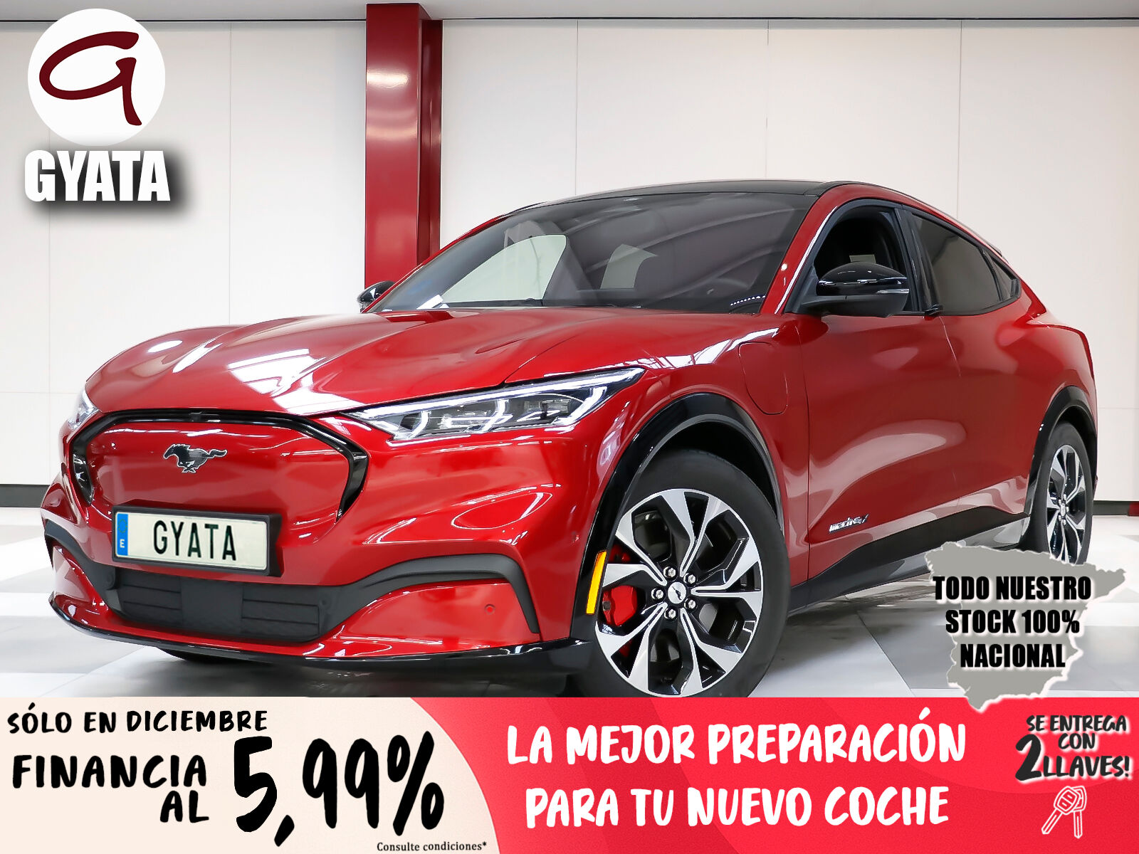 FORD Mustang Mach-E (Premium AWD Rango Extendido 272 kW (370 CV)) en Madrid