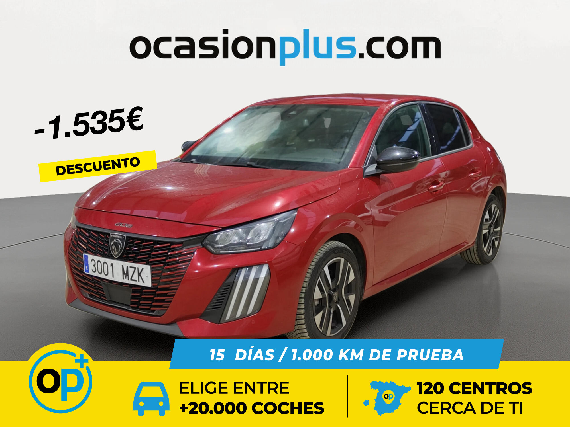 PEUGEOT 208 (PureTech 100 Allure 75 kW (100 CV)) en Madrid
