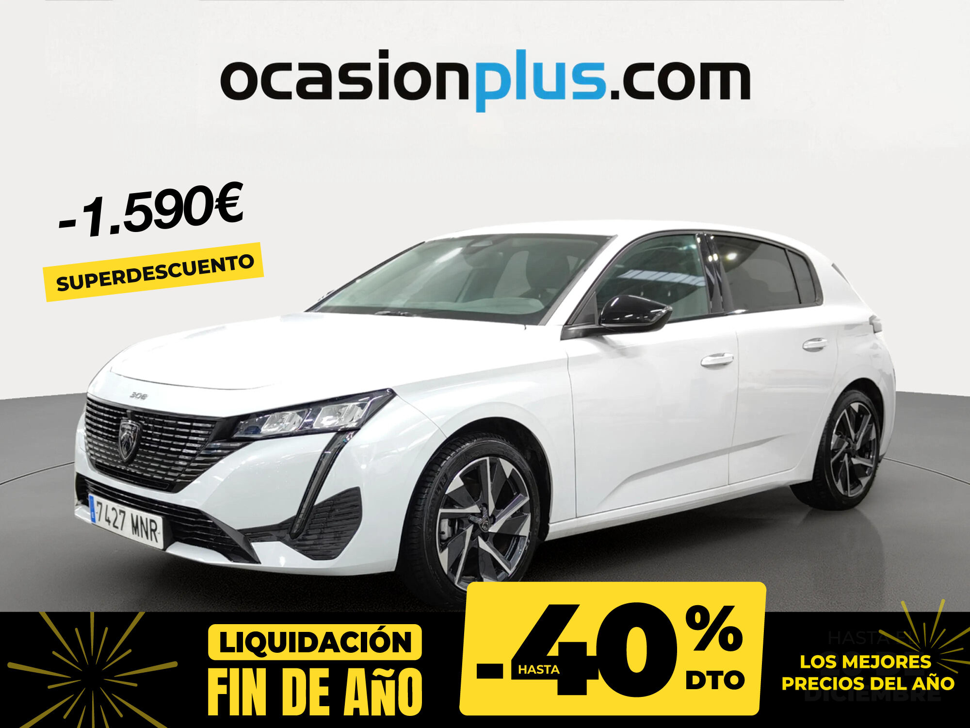 PEUGEOT 308 (PureTech 130 S&S Allure 96 kW (130 CV)) en Madrid