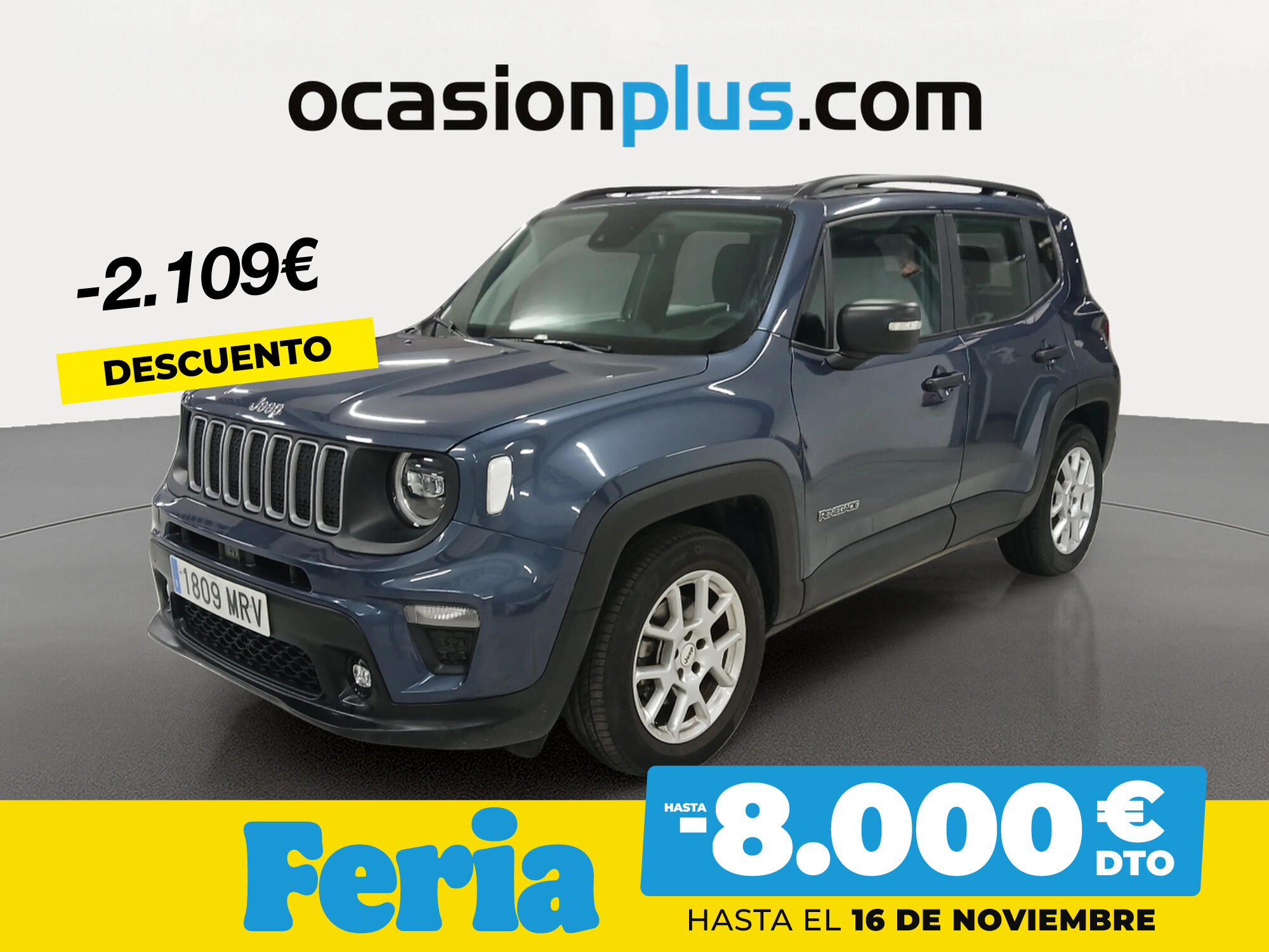 JEEP Renegade (eHybrid 1.5 Limited ATX 96 kW (130 CV)) en Madrid