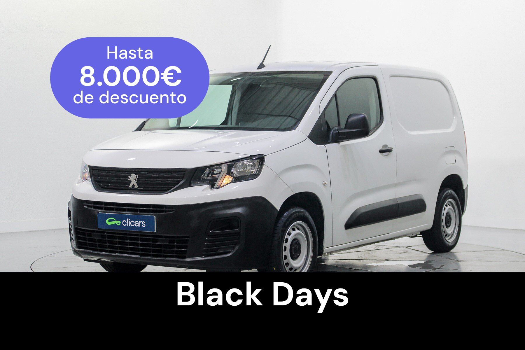 PEUGEOT Partner (Partner 1.5BlueHDI S&S Pro Standard 600kg 100) en Madrid