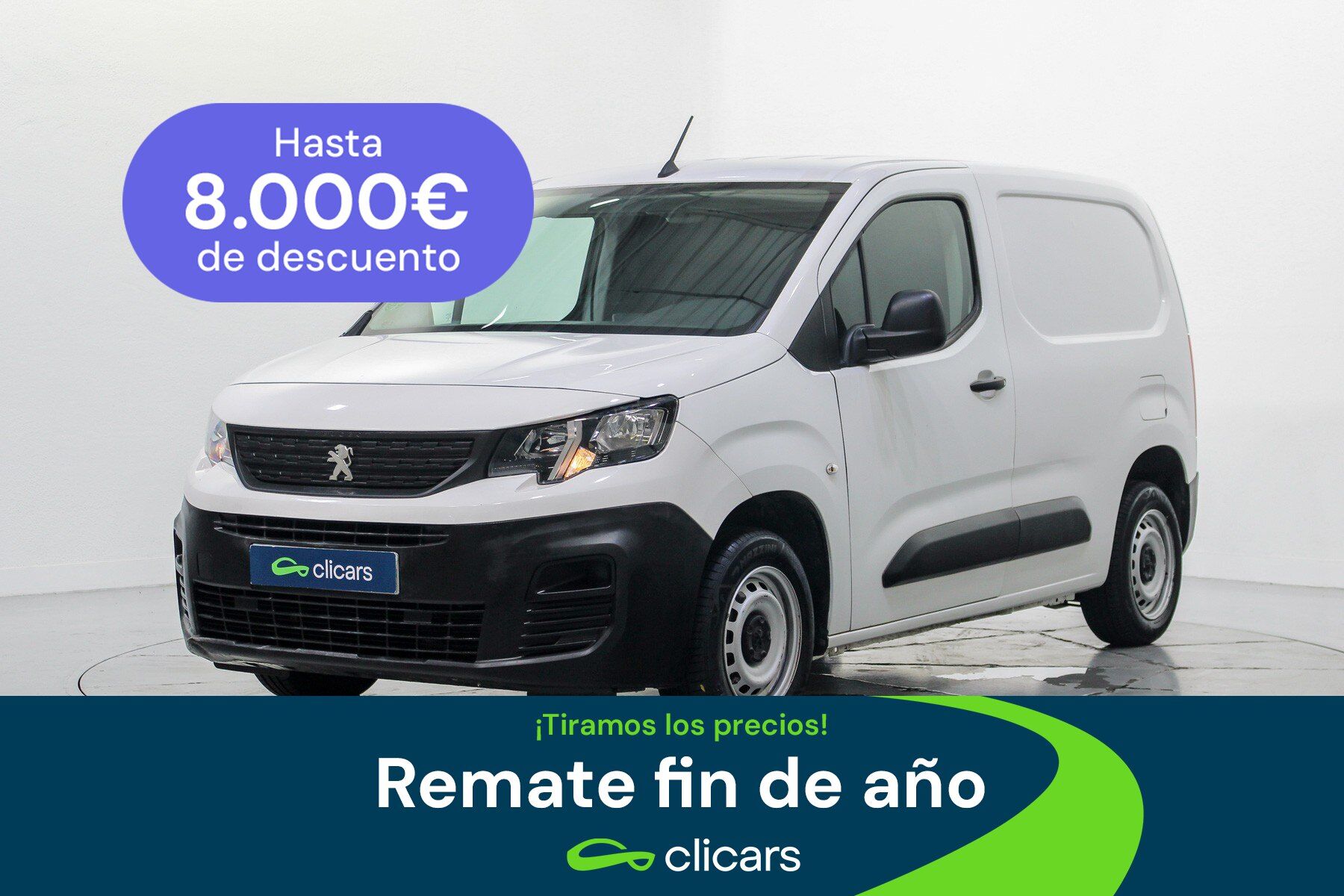 PEUGEOT Partner (Partner 1.5BlueHDI S&S Pro Standard 600kg 100) en Madrid