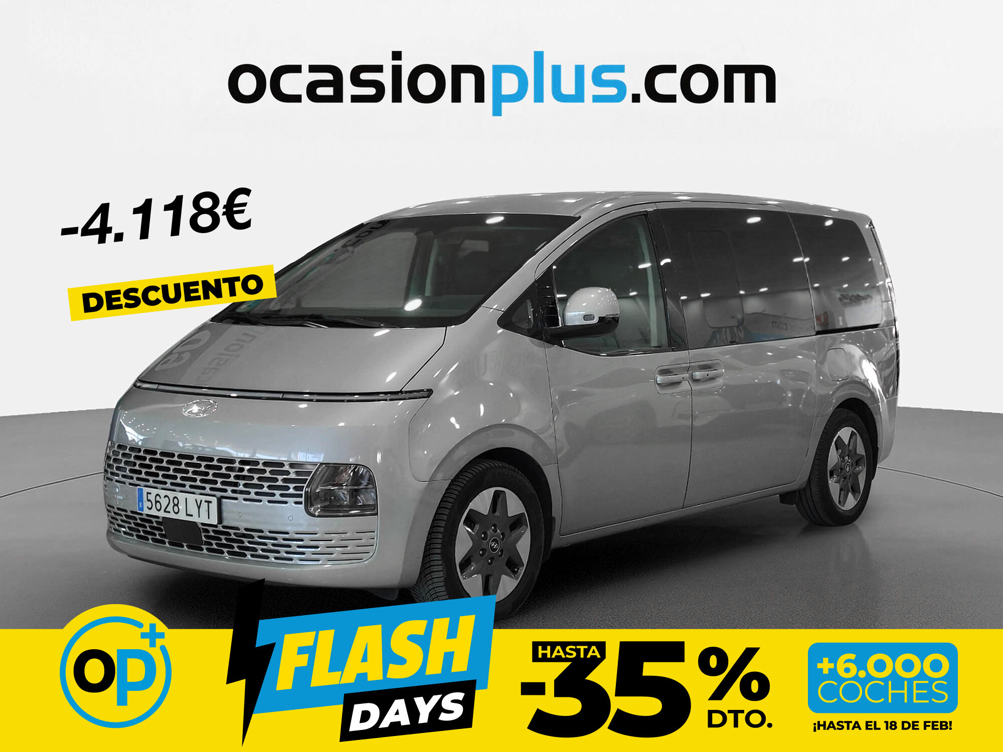 Foto del HYUNDAI Staria 2.2CRDi 9S Tecno 177 Aut.