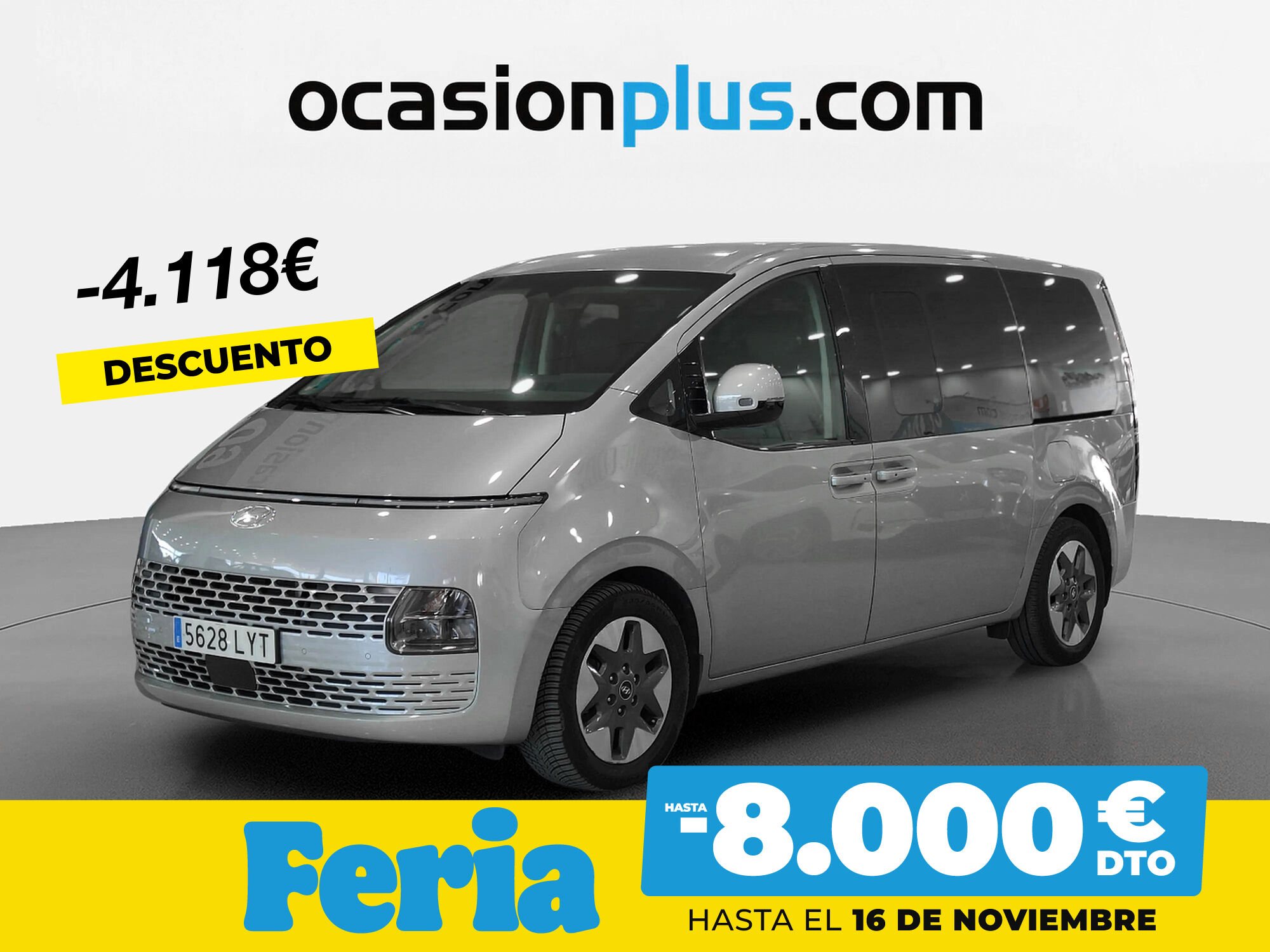 HYUNDAI Staria (2.2 CRDI Tecno 9S Auto 130 kW (177 CV)) en Madrid