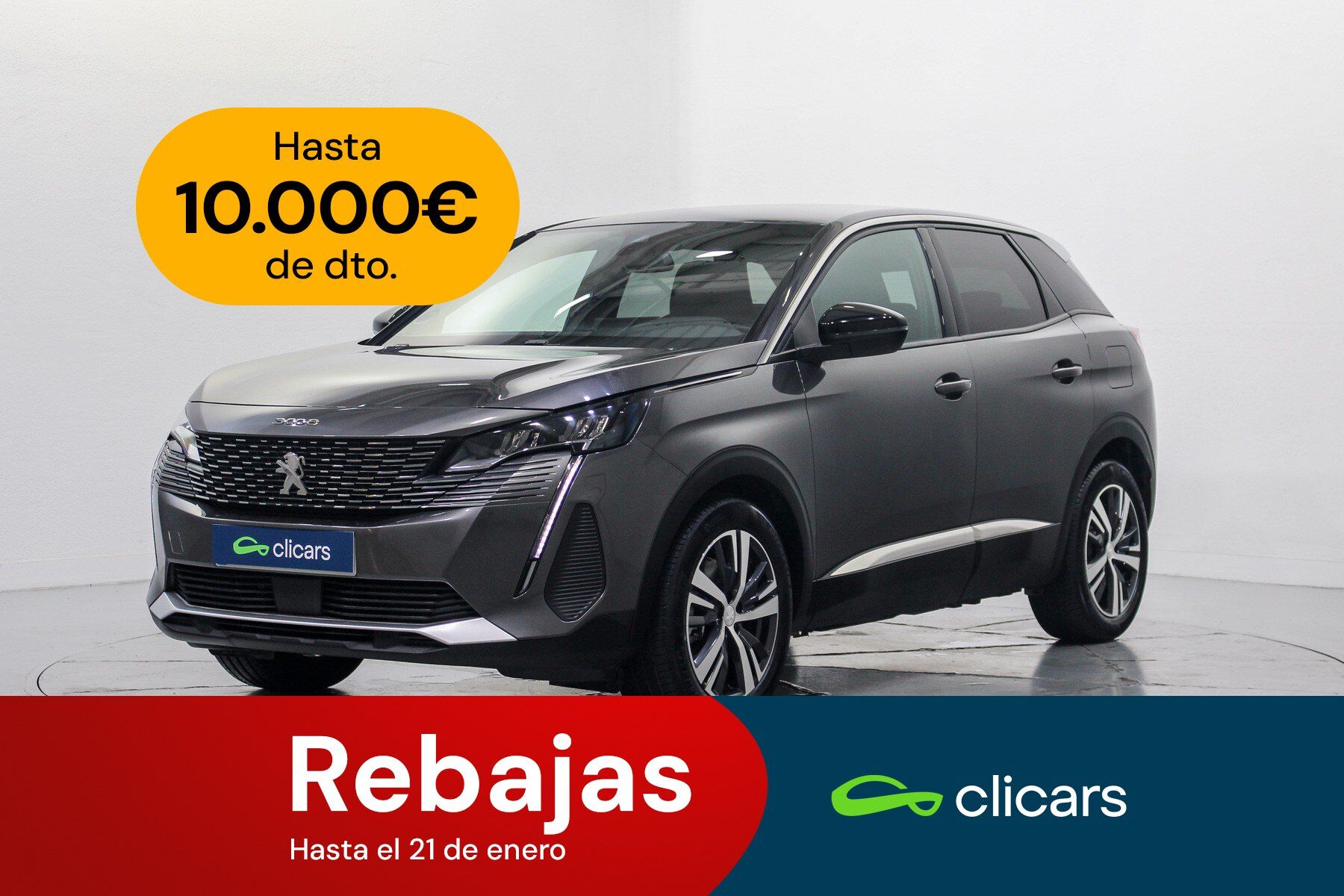 PEUGEOT 3008 (3008 HYB PHEV 180 Allure Pack e-EAT8) en Madrid