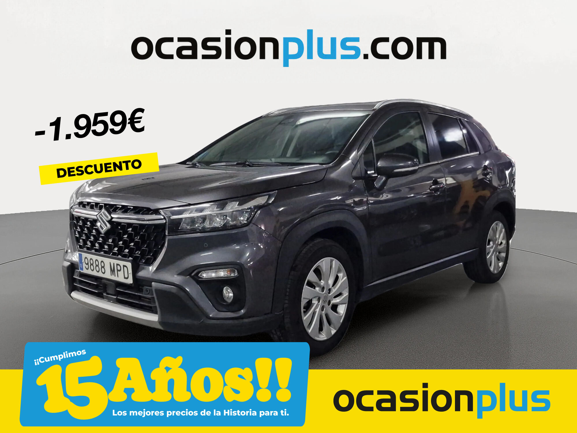 SUZUKI S-Cross (1.4T Mild Hybrid S2 4WD 95 kW (129 CV)) en Madrid