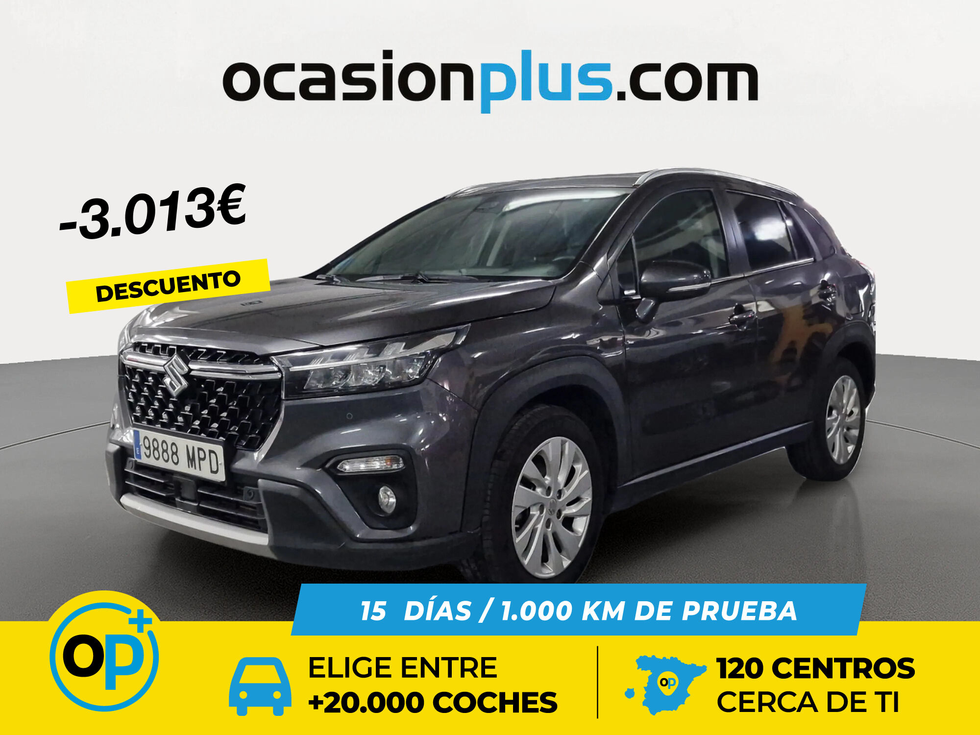 SUZUKI S-Cross (1.4T Mild Hybrid S2 4WD 95 kW (129 CV)) en Madrid